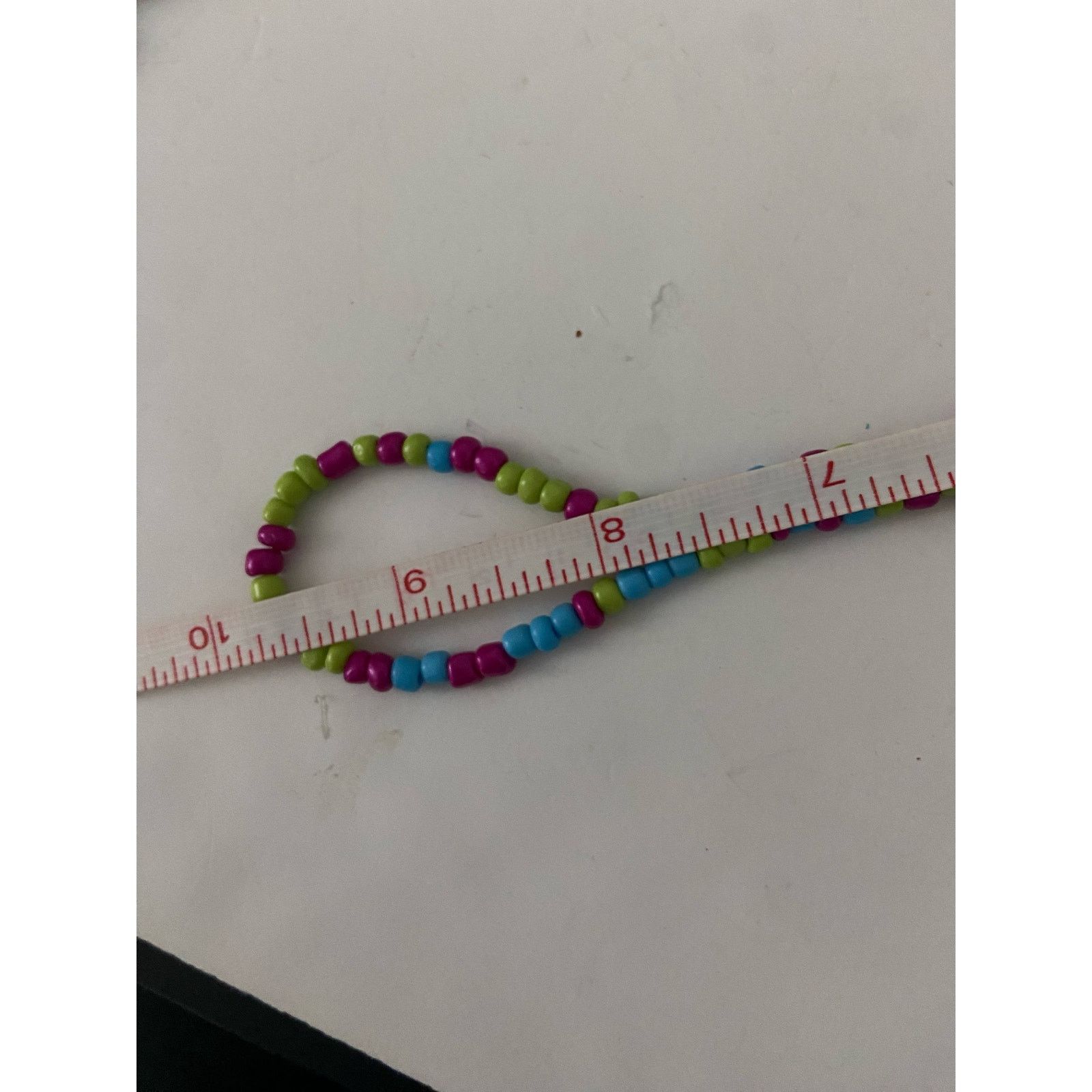 Handmade colorful beaded necklace Size ONE SIZE - 4 Thumbnail