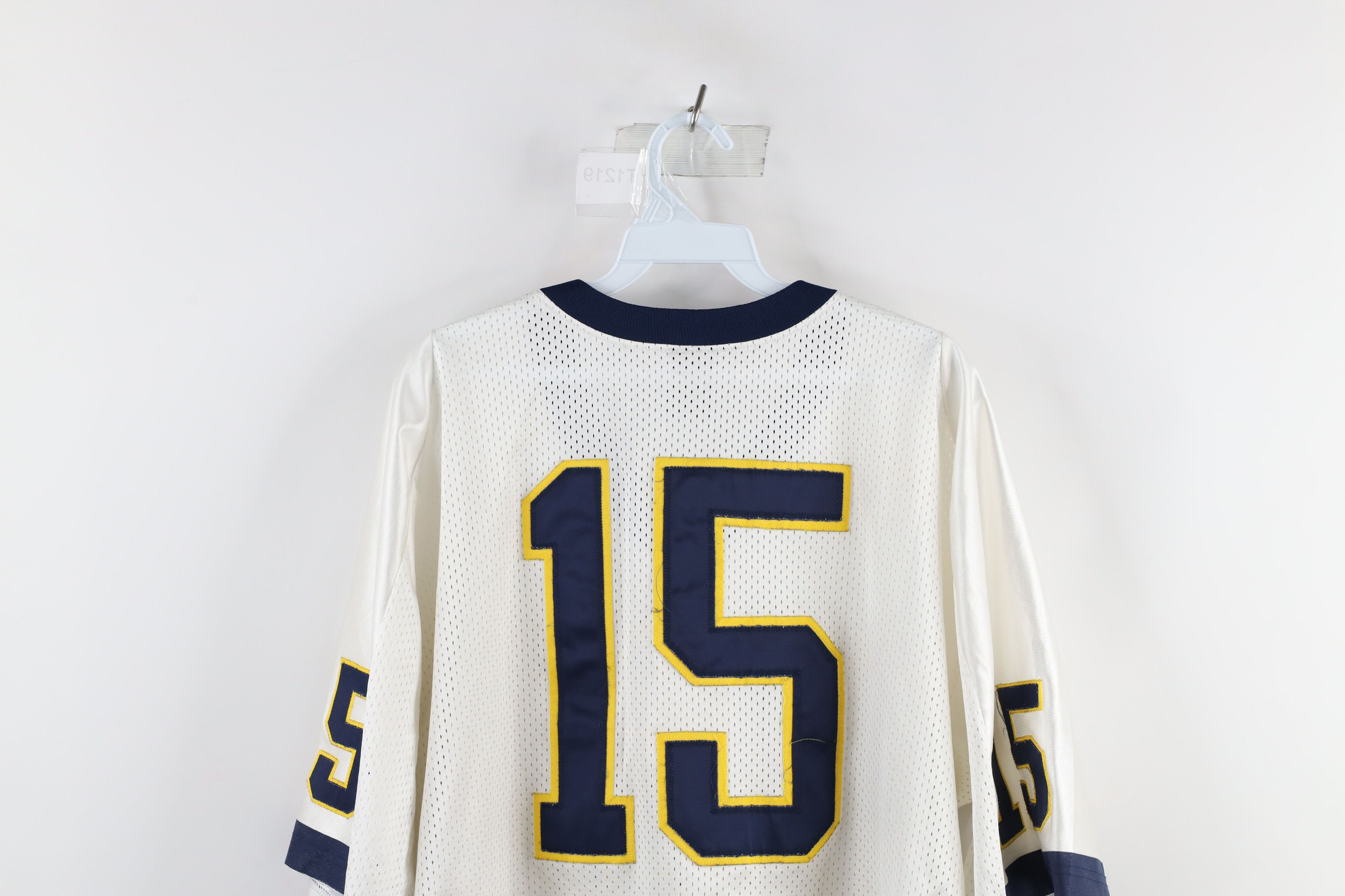 Vintage Vintage Nike Authentic University of Michigan Football #15 Size US XL / EU 56 / 4 - 12 Thumbnail