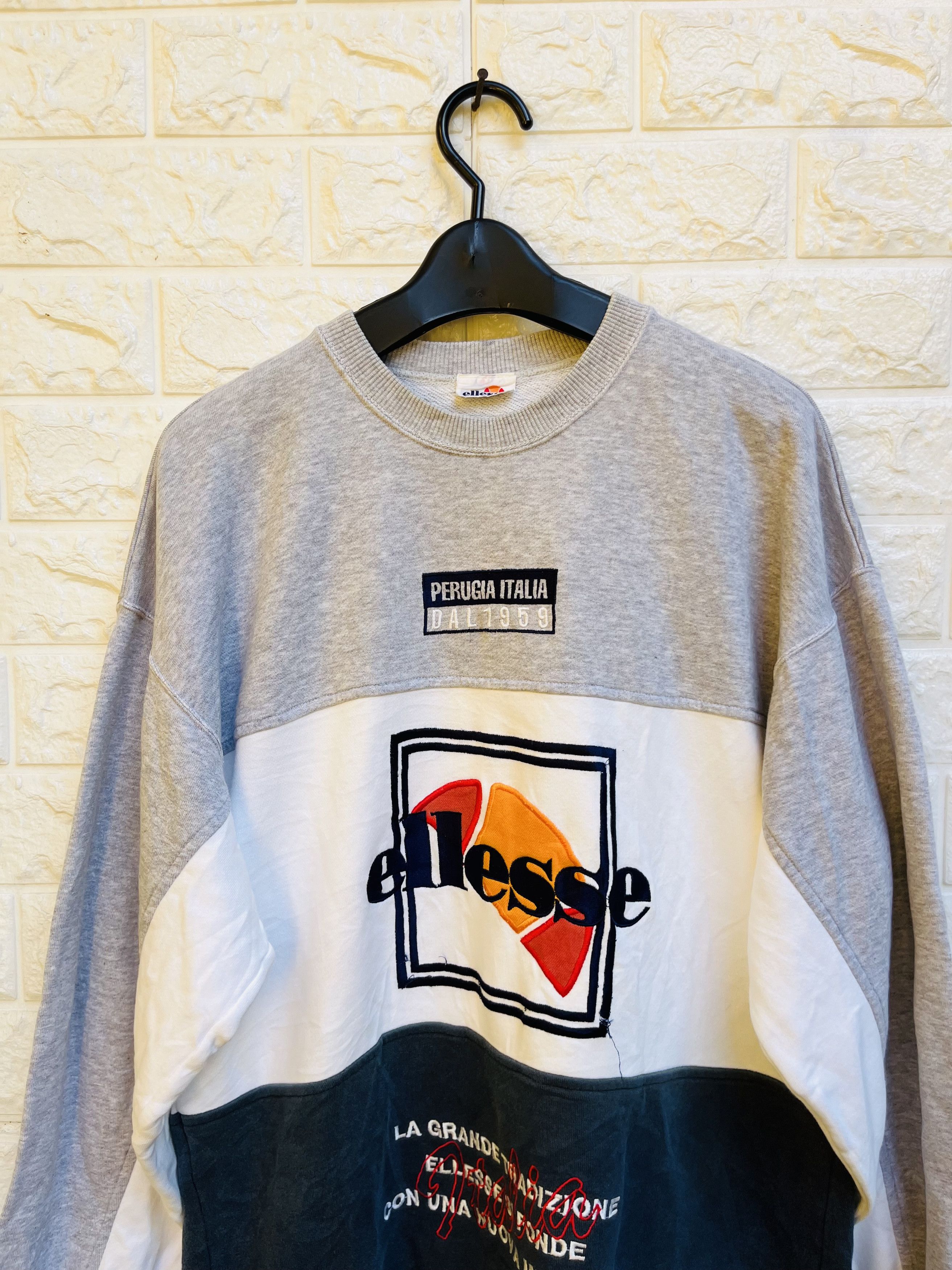 Ellesse × Japanese Brand × Vintage Vintage Ellesse Hip Hop Streetwear Designer Fashion Style Size US L / EU 52-54 / 3 - 3 Thumbnail