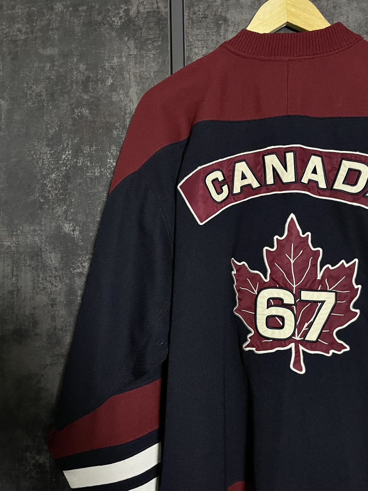 Vintage Vintage Canada 67 Hockey Jersey Supreme Nike 424 Hysteric Y3 Size US L / EU 52-54 / 3 - 12 Thumbnail