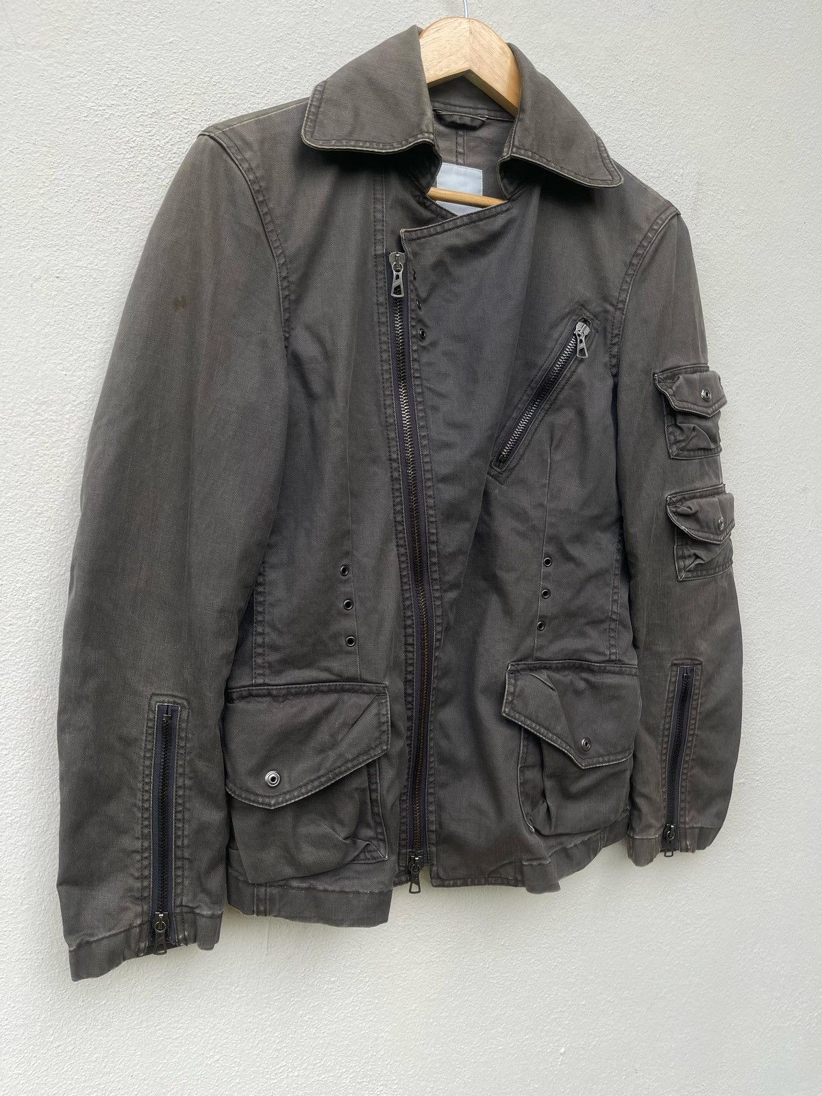 Designer × J.Lindeberg J.Lindeberg Stockholm Military Waxed Jacket Size US S / EU 44-46 / 1 - 3 Thumbnail