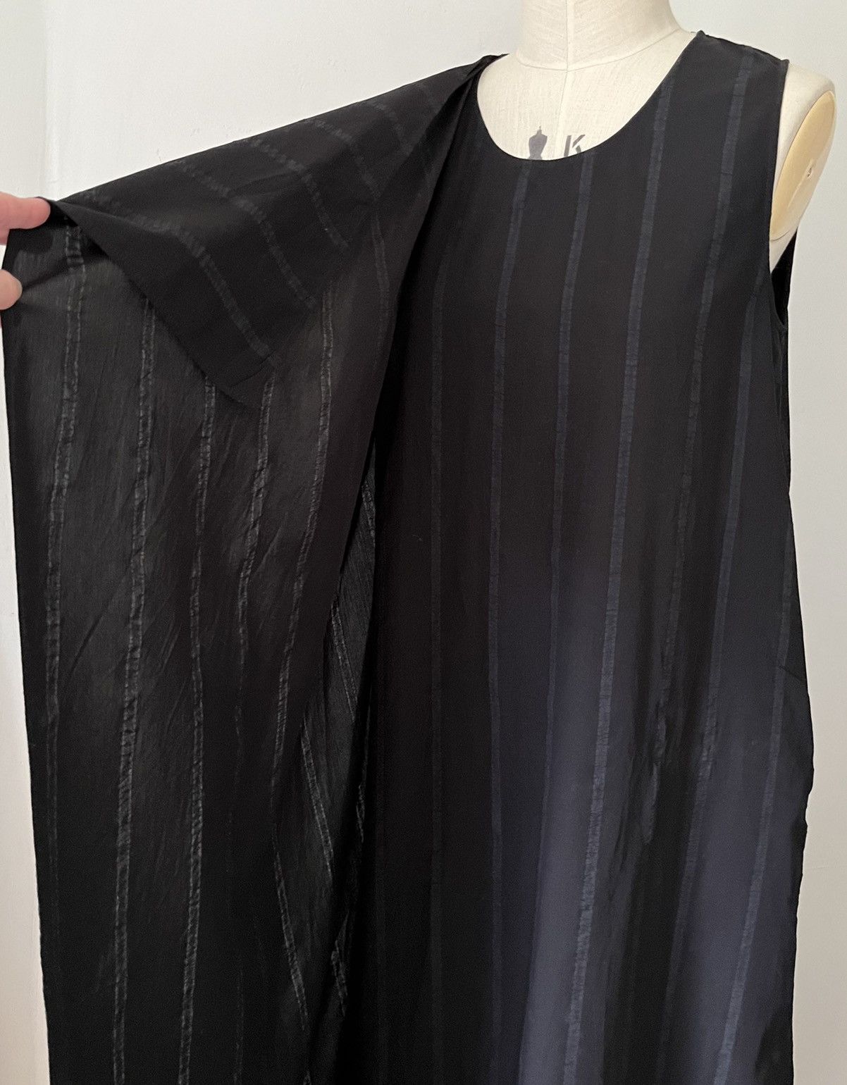 Uma Wang SS 2017 Akua Black Maxi Dress Size S / US 4 / IT 40 - 6 Thumbnail