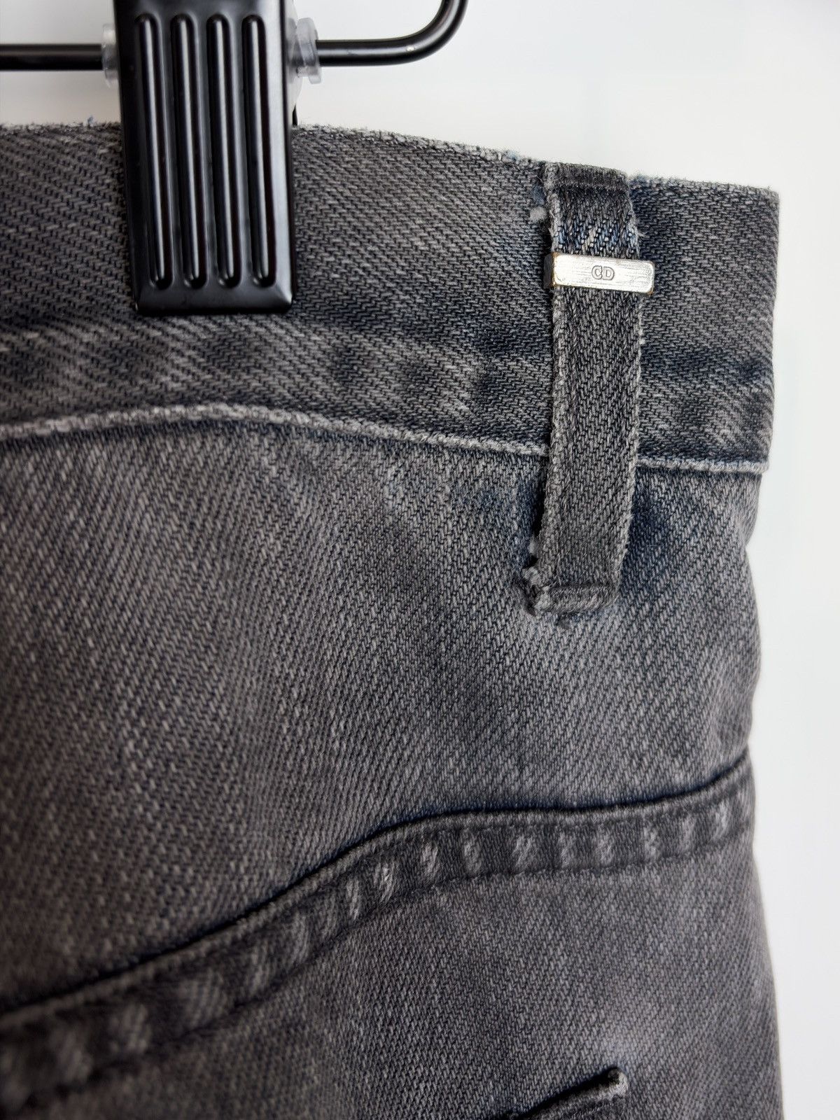 Dior Dior Homme Hogwash Gray Overdye Denim Jeans KVA Size US 31 - 4 Thumbnail