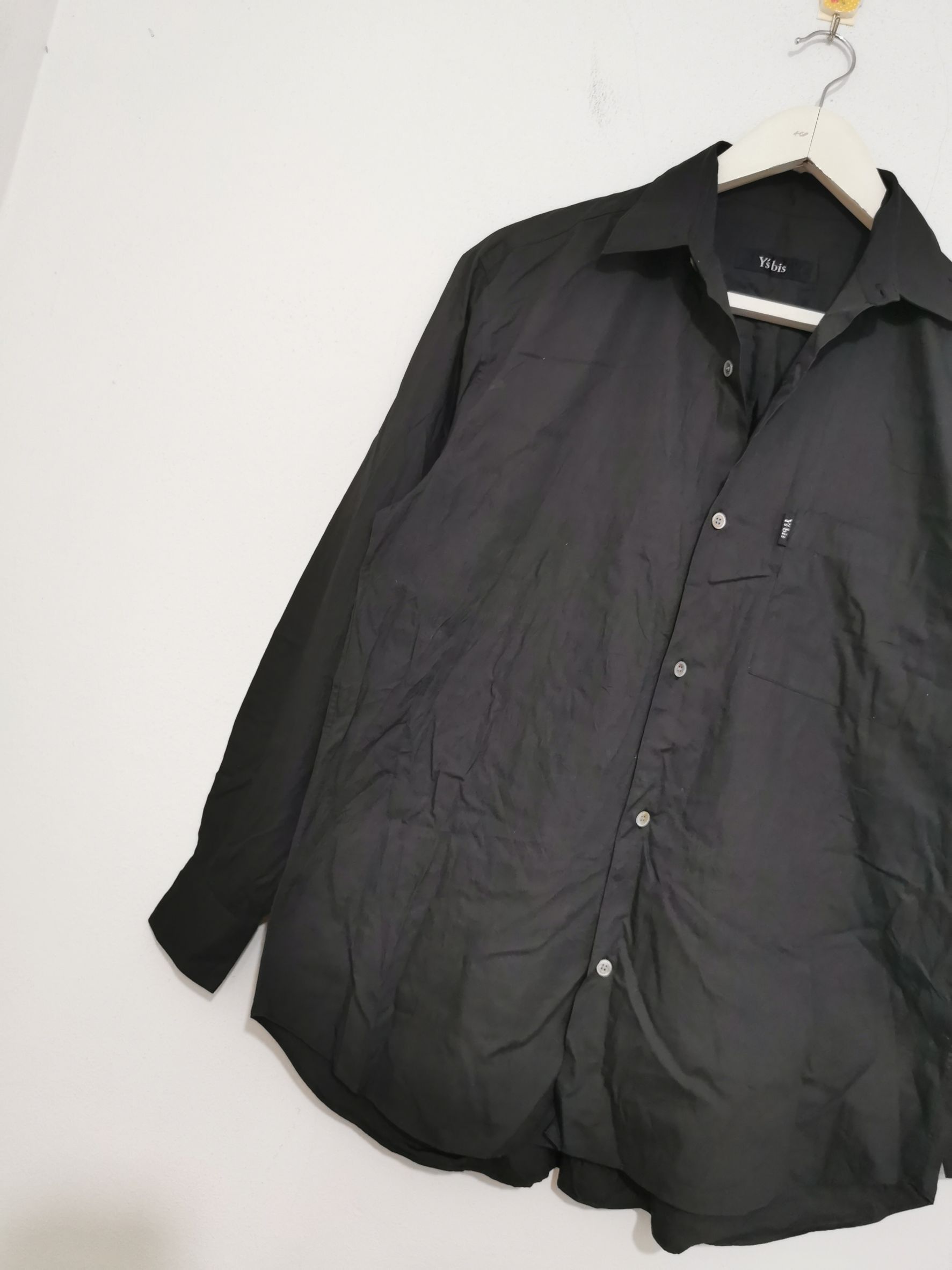 Yohji Yamamoto 🔴yohji yamamoto black shirt🔴 Size US M / EU 48-50 / 2 - 4 Thumbnail