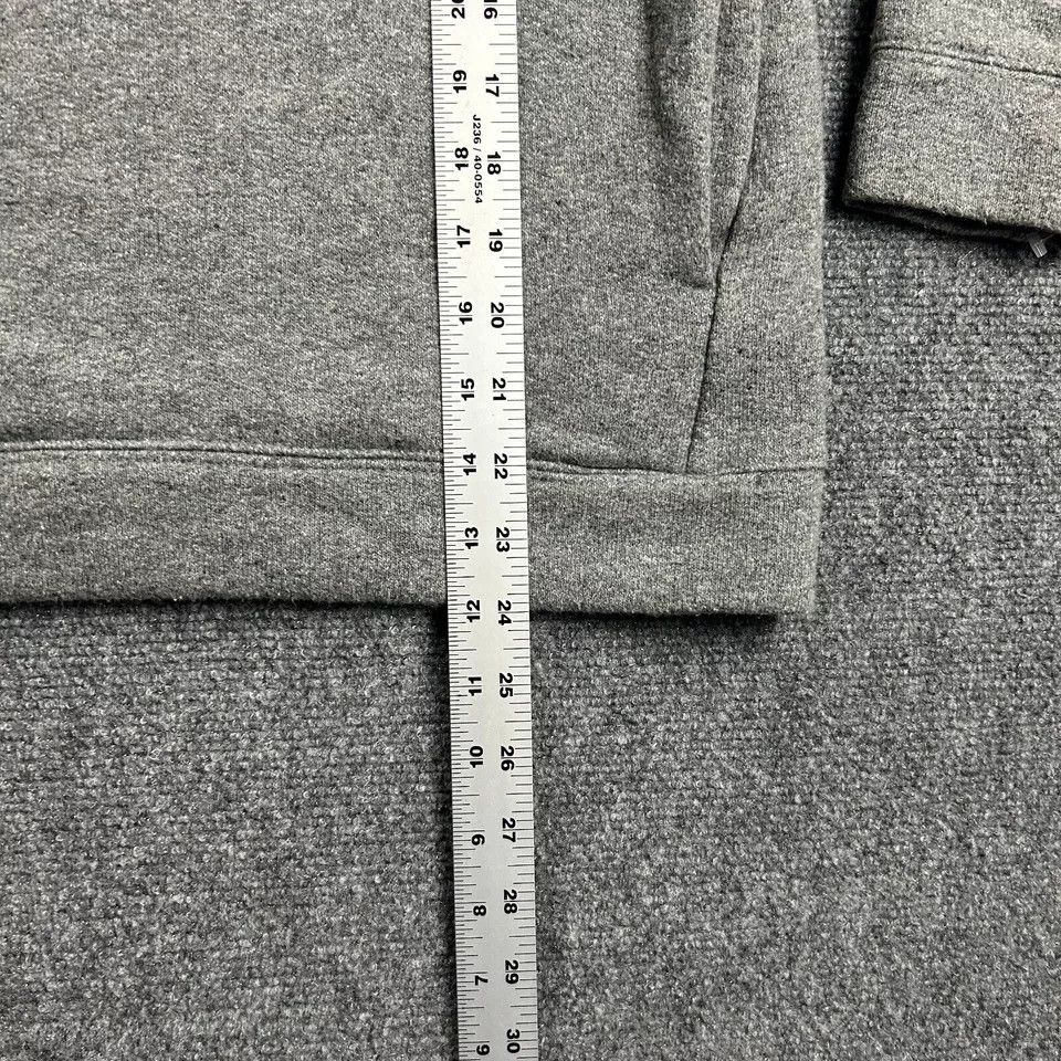 J.Crew J Crew Sweatshirt Womens XXS Gray Cowl Neck Drawstring Size XXS / US 00 / IT 34 - 5 Thumbnail