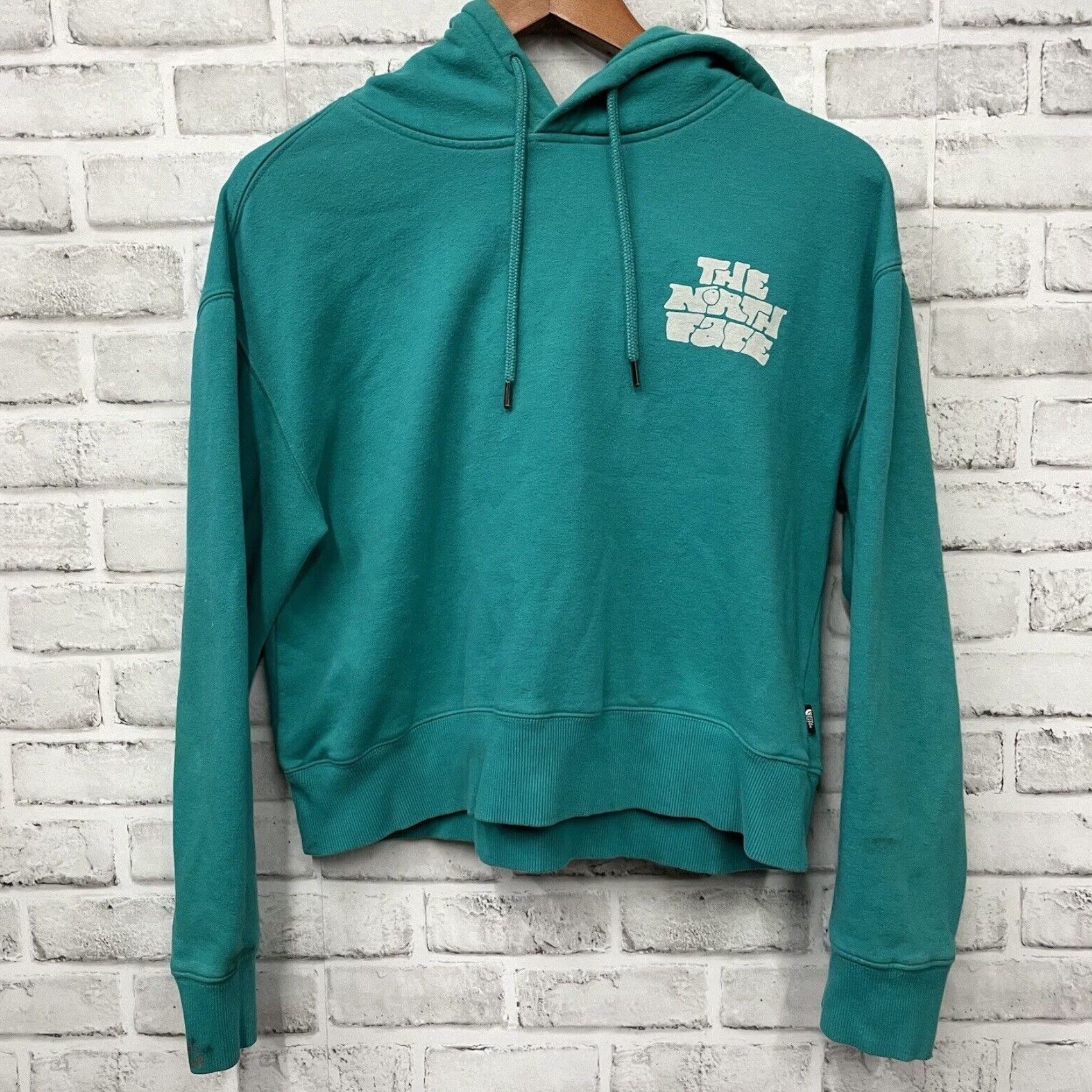 The North Face The North Face Hoodie Pullover Women Size S Blue Hooded Activewear Women Size S / US 4 / IT 40 - 2 Thumbnail