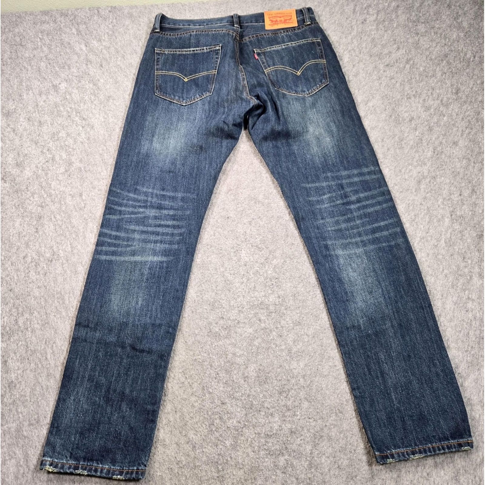 Levi's Levi'S Jeans Mens 32 Blue 501T Tapered 32x31 tag 32x32 Wash Made Japan Slim Denim Size US 32 / EU 48 - 2 Thumbnail