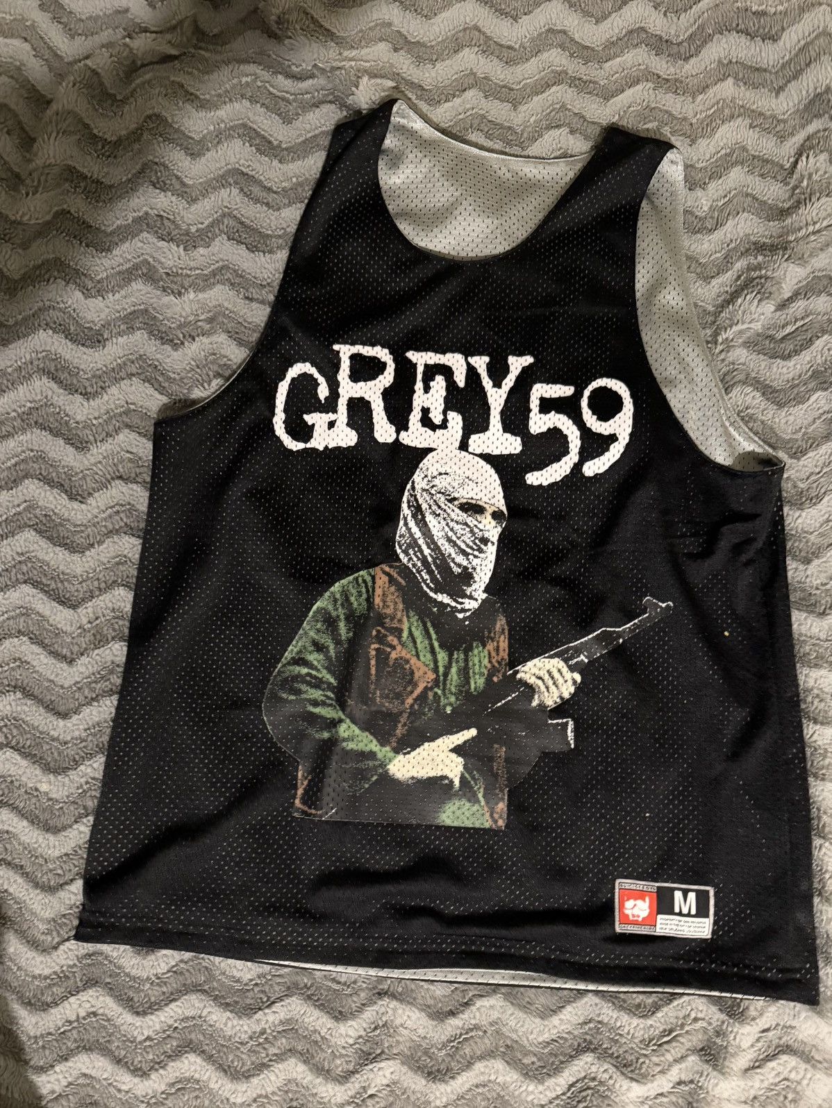 G59 Records G59 Records Infidel Reversible Jersey Sz medium Suicideboys Size US M / EU 48-50 / 2 - 1 Thumbnail