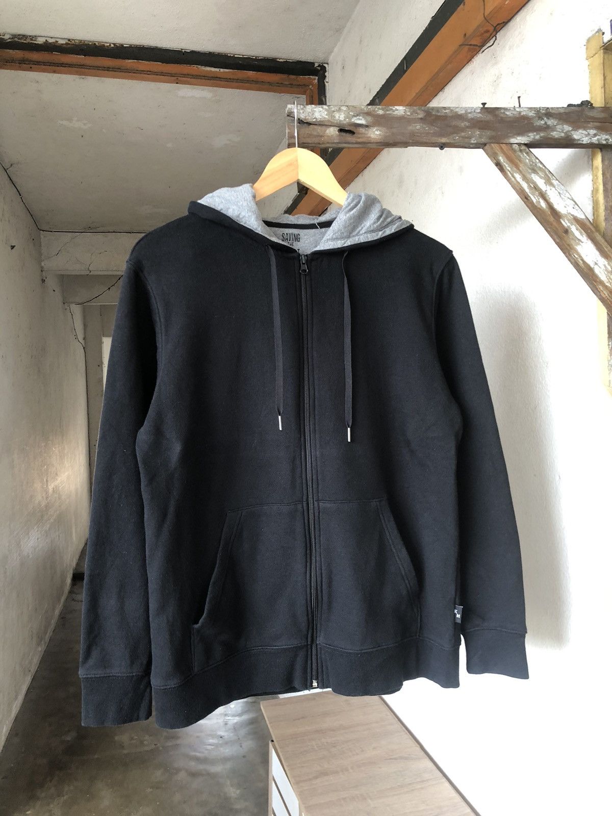 Katharine Hamnett London Katharine Hamnett London Minimalist Zip Up Hoodie Size US L / EU 52-54 / 3 - 4 Thumbnail