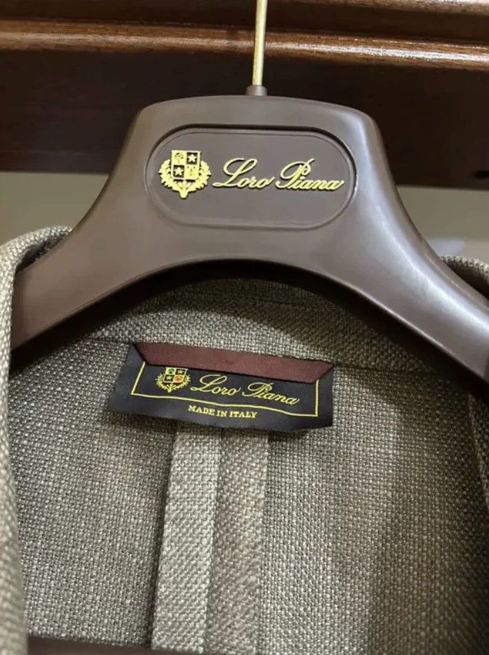 Loro Piana LORO PIANA Men's cashmere jacket Size US XXL / EU 58 / 5 - 7 Thumbnail