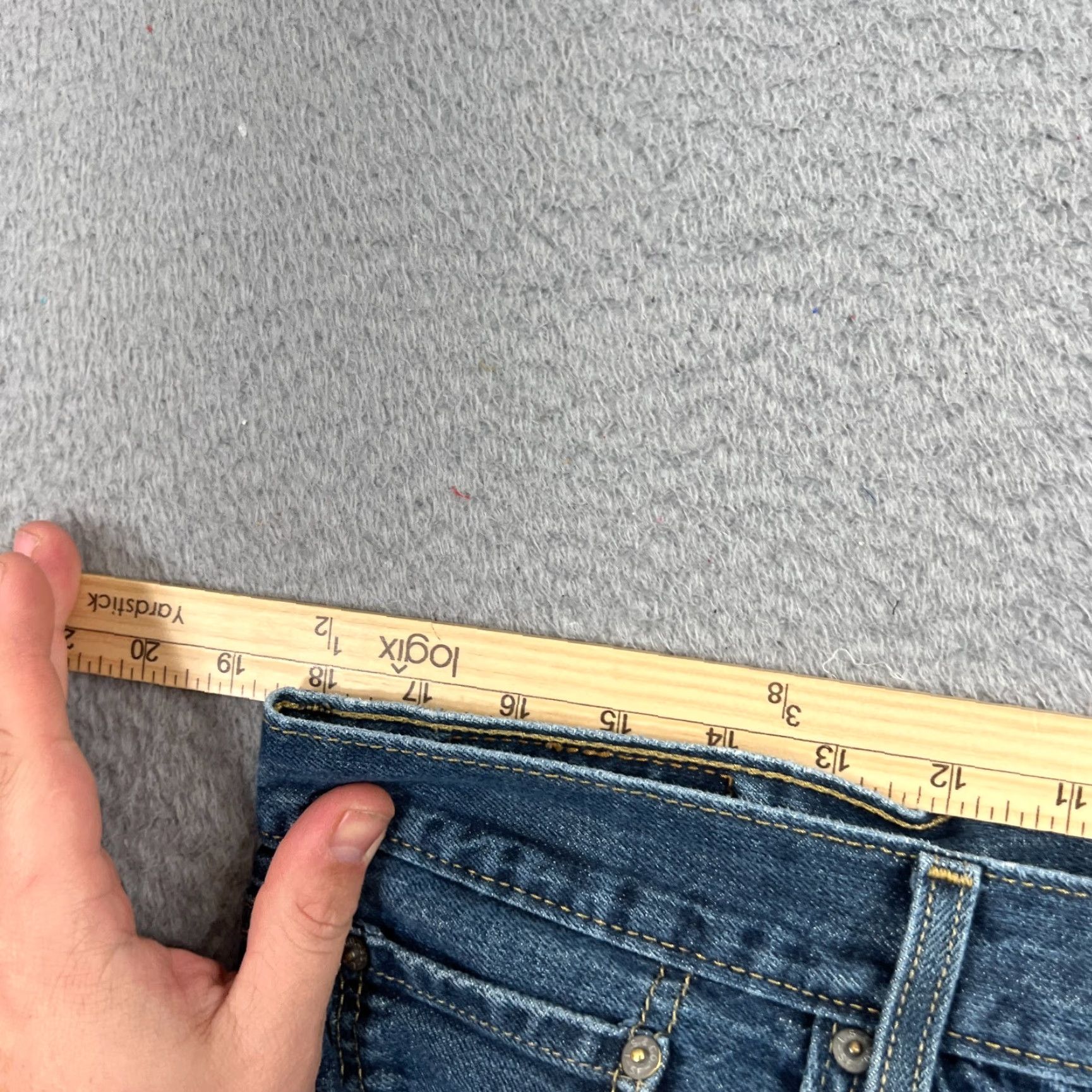 Levi's Levi’s Men’s 559 Relaxed Straight Jeans 36x34 Blue Denim Cotton Blend 5-Pocket Design Regular Mens Straight Jeans Size US 36 / EU 52 - 5 Thumbnail