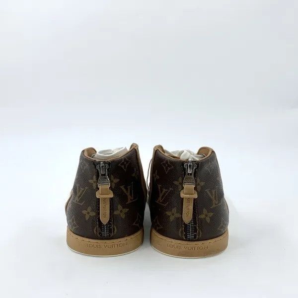 Louis Vuitton Louis Vuitton Brown Monogram High-Top Sneakers -2508 Size US 8.5 / EU 41-42 - 5 Thumbnail