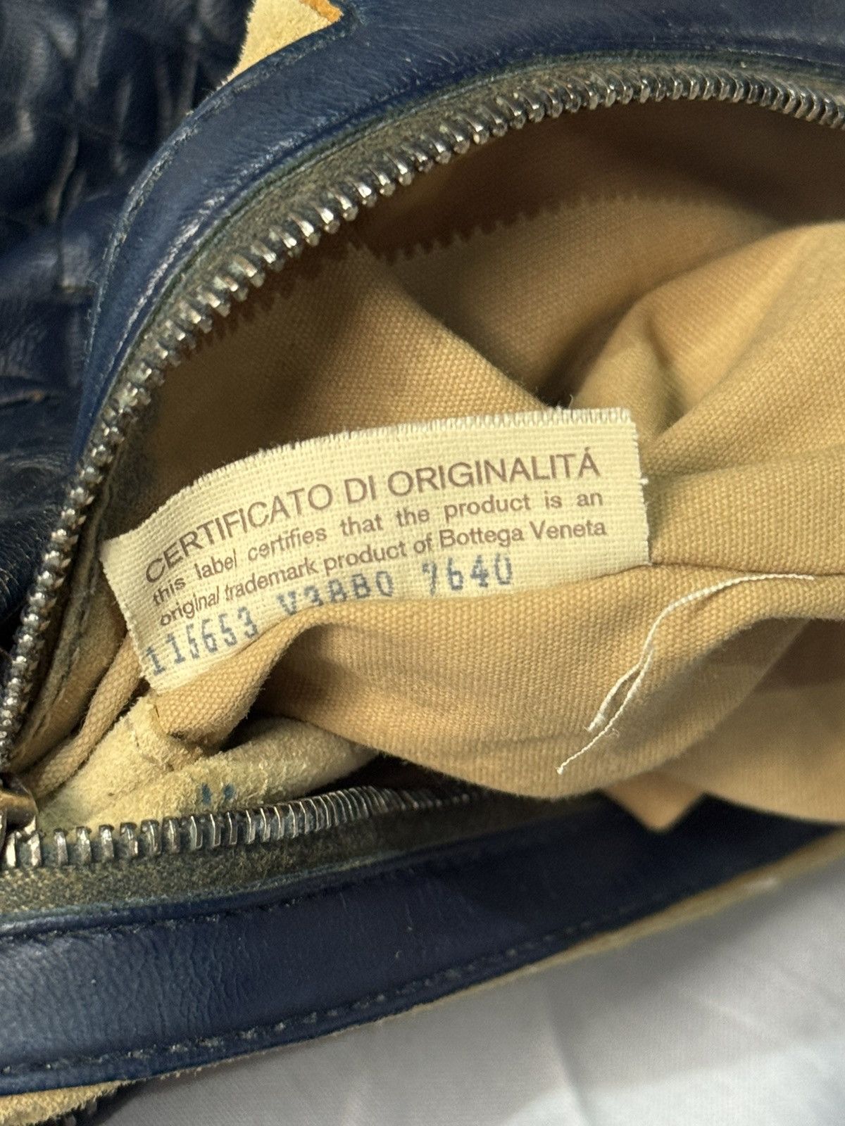 Bottega Veneta BOTTEGA VENETA Blue Intrecciato Nappa Leather Veneta HoboBag Size ONE SIZE - 14 Thumbnail