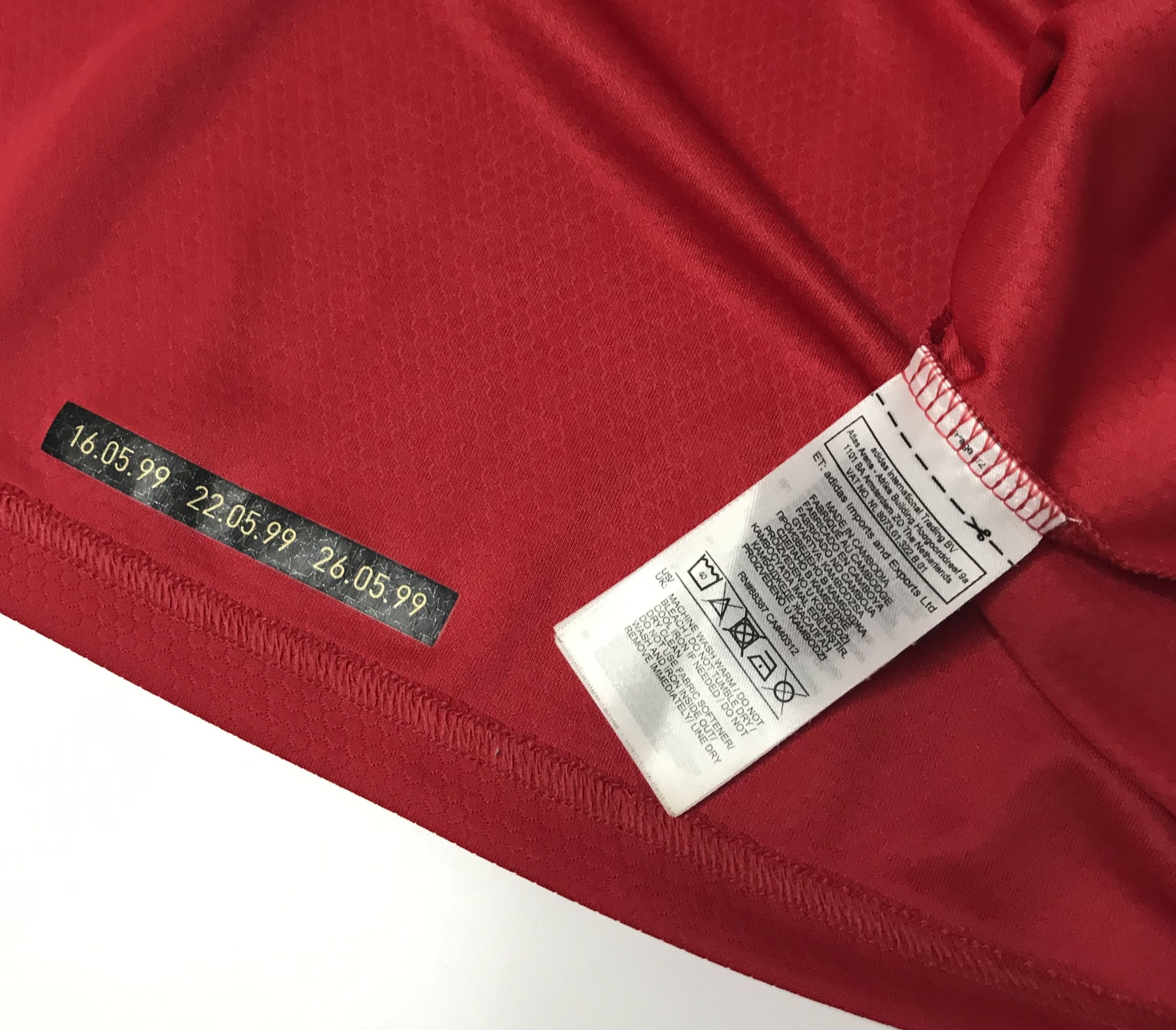 Adidas Manchester United 2019-20 Adidas Home Shirt Custom #34 Darko Size US L / EU 52-54 / 3 - 11 Thumbnail