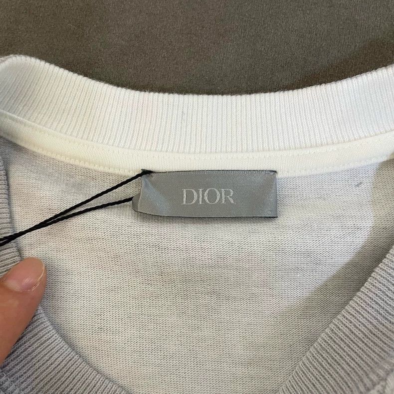 Dior Dior Gray chest logo short sleeves Size XS / US 0-2 / IT 36-38 - 5 Thumbnail