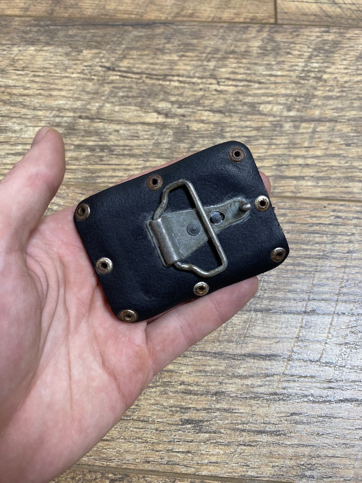 Diesel Diesel Vintage Studded Leather Logo Buckle 00s Grunge Size ONE SIZE - 3 Thumbnail