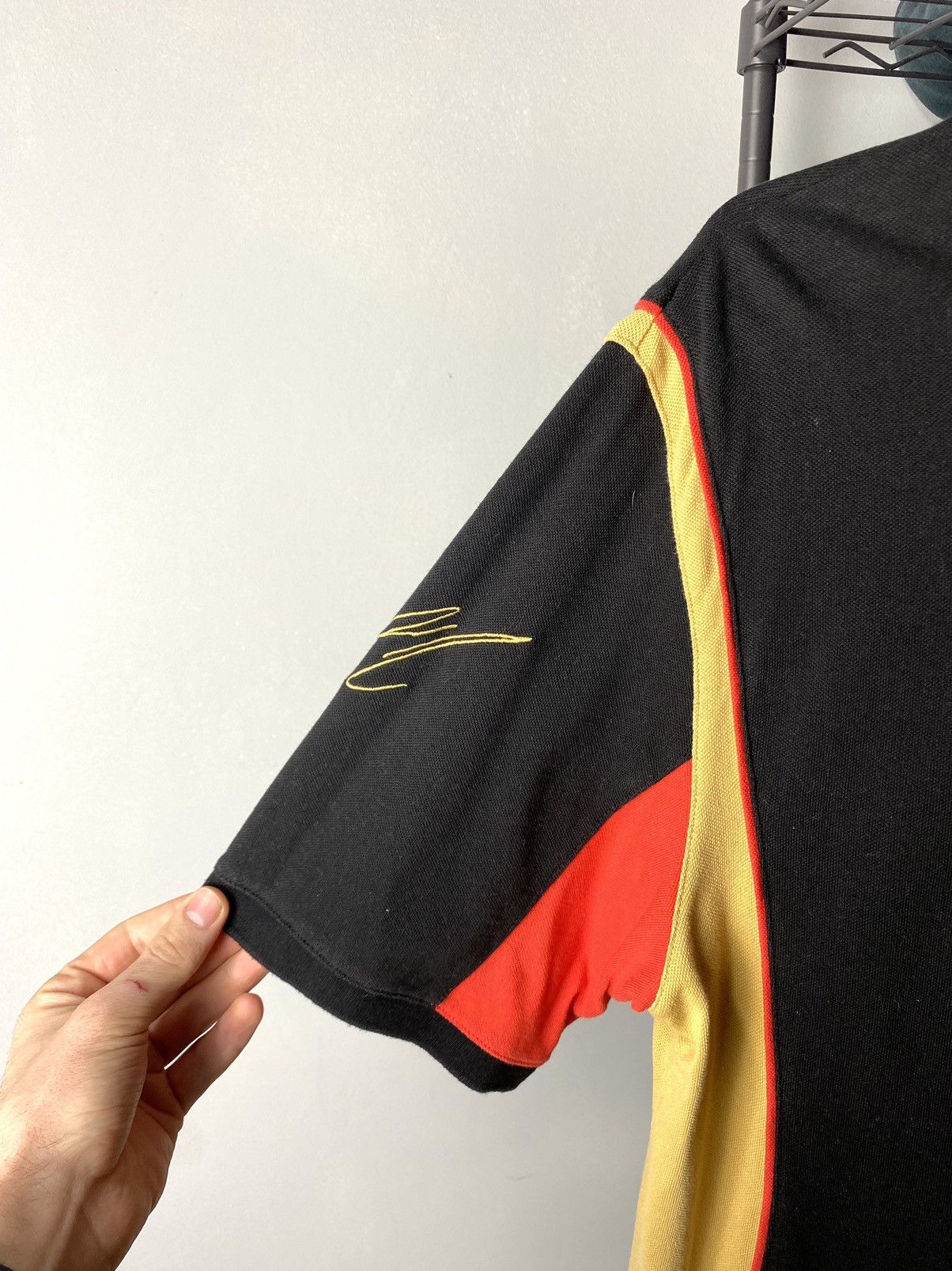 Japanese Brand × Vintage Rare! Vintage Lotus F1 Team Racing Polo Shirt Ferrari Size US M / EU 48-50 / 2 - 3 Thumbnail