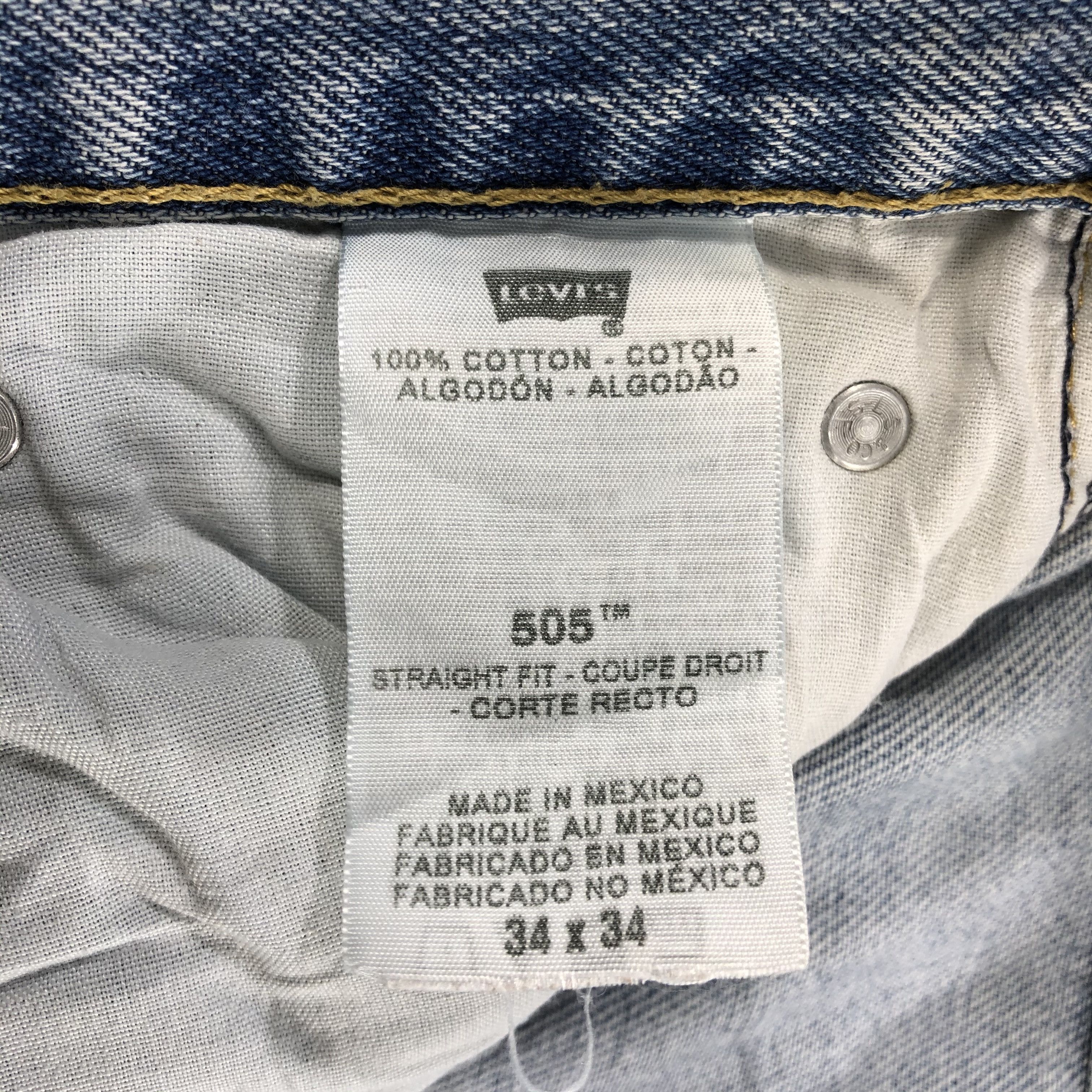 Levi's × Vintage Vintage Light Wash Levis 505 Jeans-JM2684 Size US 36 / EU 52 - 14 Thumbnail