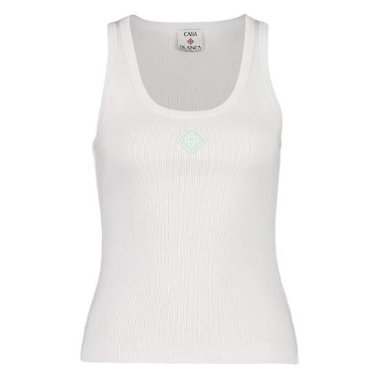 Casablanca CASABLANCA Women Tops JTS 039 02 WHITE Size S / US 4 / IT 40 - 1 Thumbnail