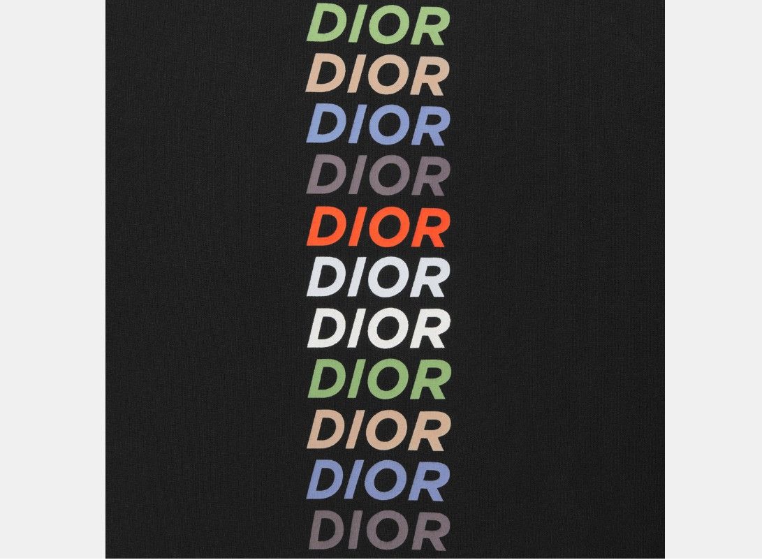 Dior o1w1db11024 Relaxed-Fit Hooded SweatShirt in Black Size US S / EU 44-46 / 1 - 3 Thumbnail