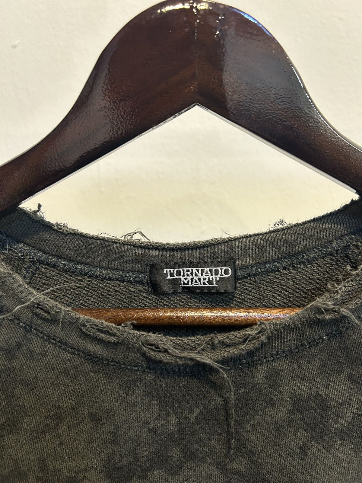 Tornado Mart Tornado Mart Distressed Asidwash Sweatshirt Size US S / EU 44-46 / 1 - 8 Thumbnail