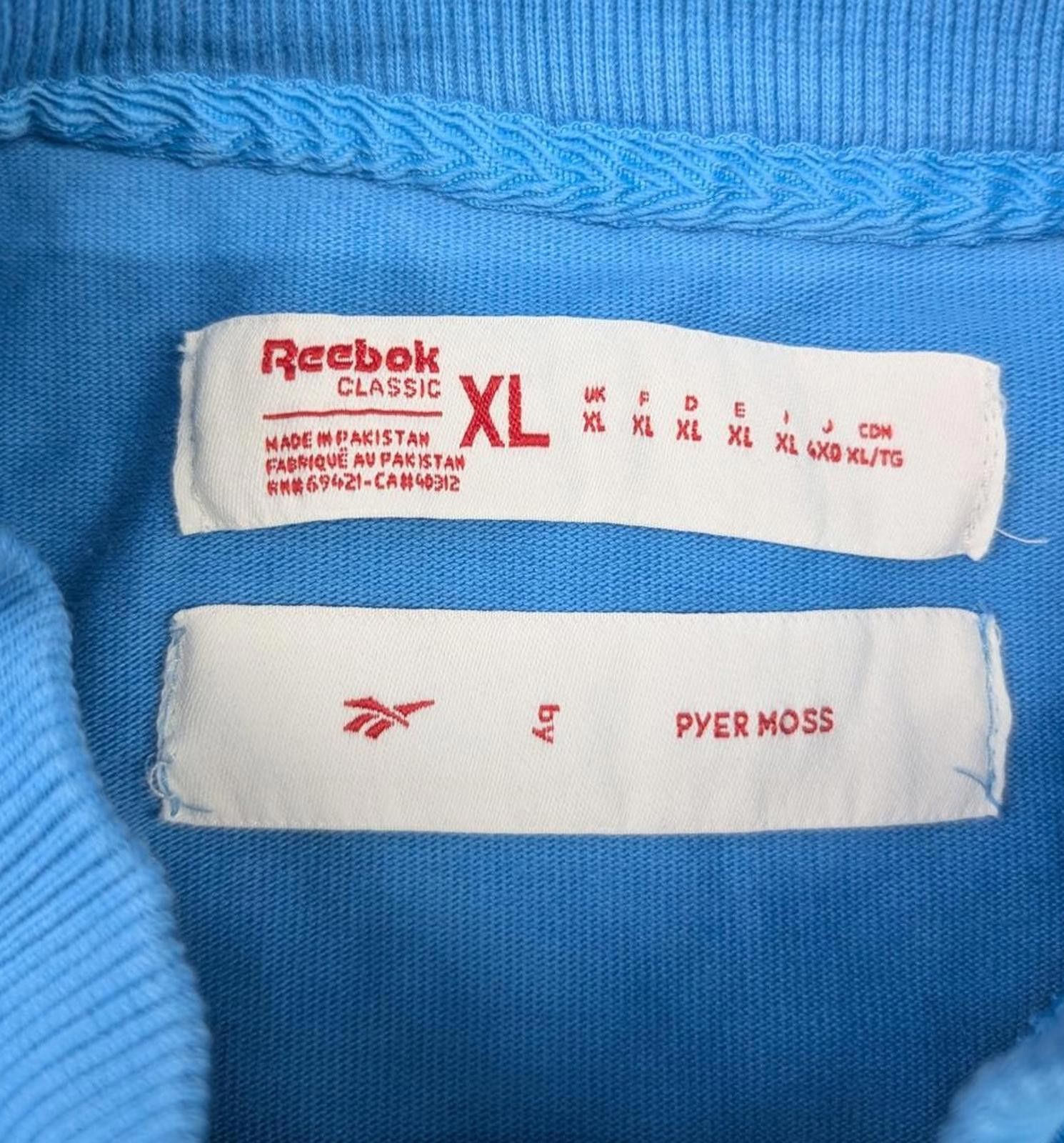 Reebok Reebok x Pyer Moss Blue boxy cut t-shirt Size US XL / EU 56 / 4 - 3 Thumbnail