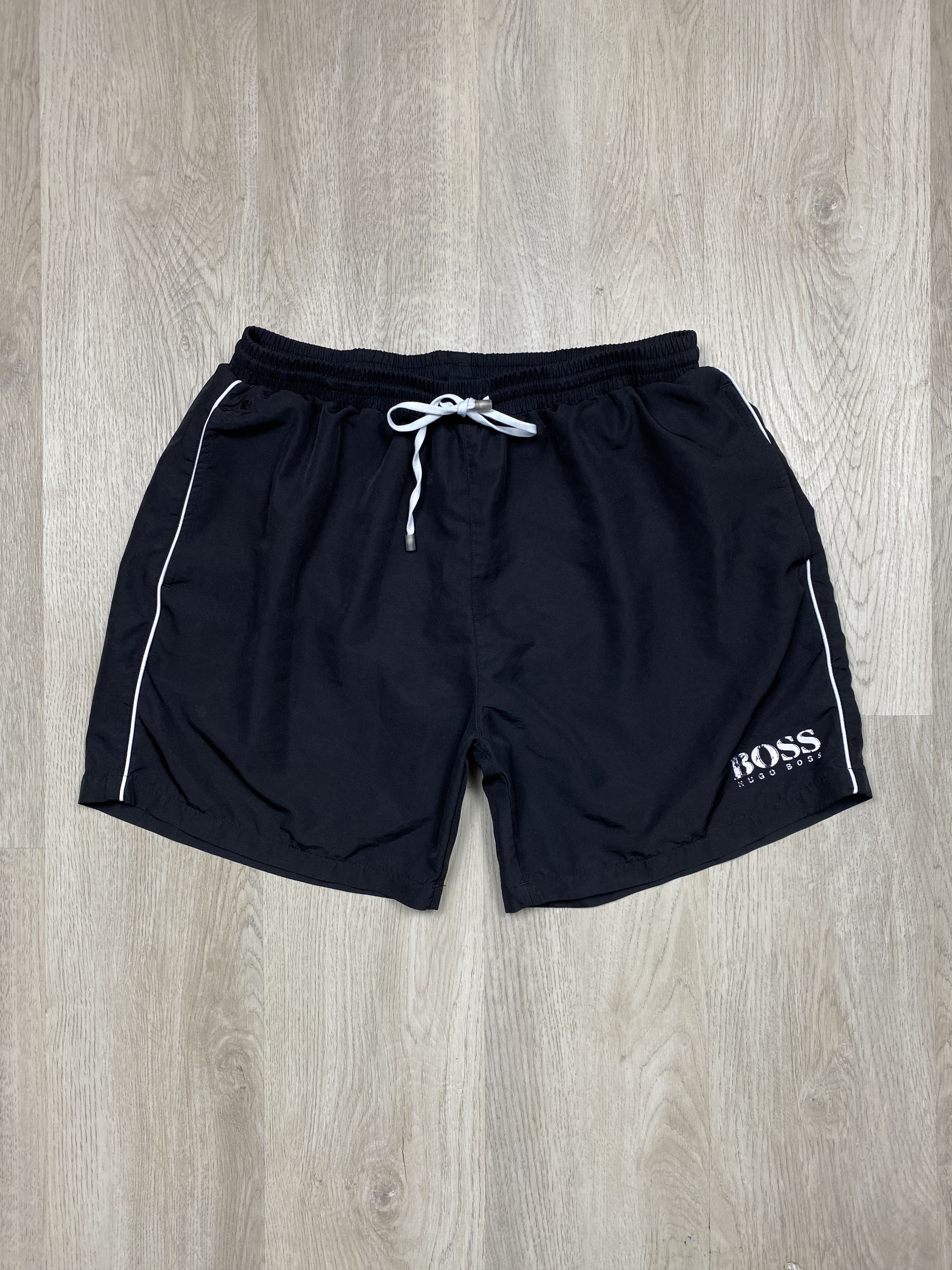 Hugo Boss × Vintage Hugo Boss Mens Nylon Shorts Size US 36 / EU 52 - 1 Thumbnail
