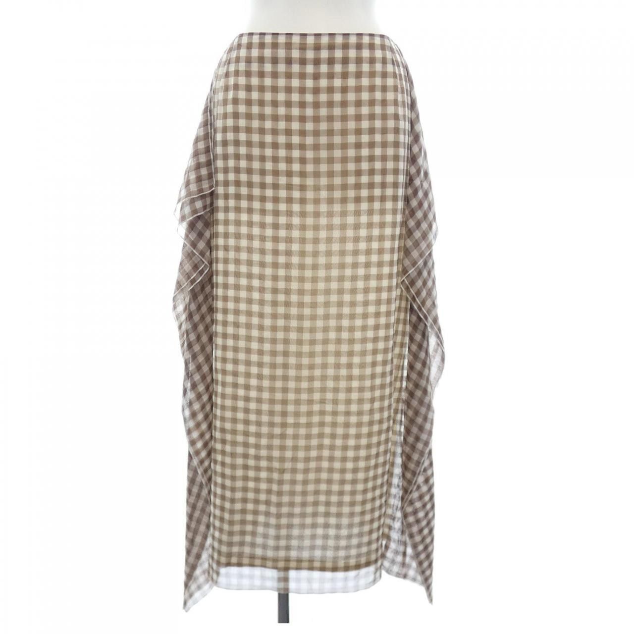 Other Other JUNKO SHIMADA Check Skirt Textile Skirts 88-86052803 DUTY FREE for USA Size ONE SIZE - 1 Thumbnail