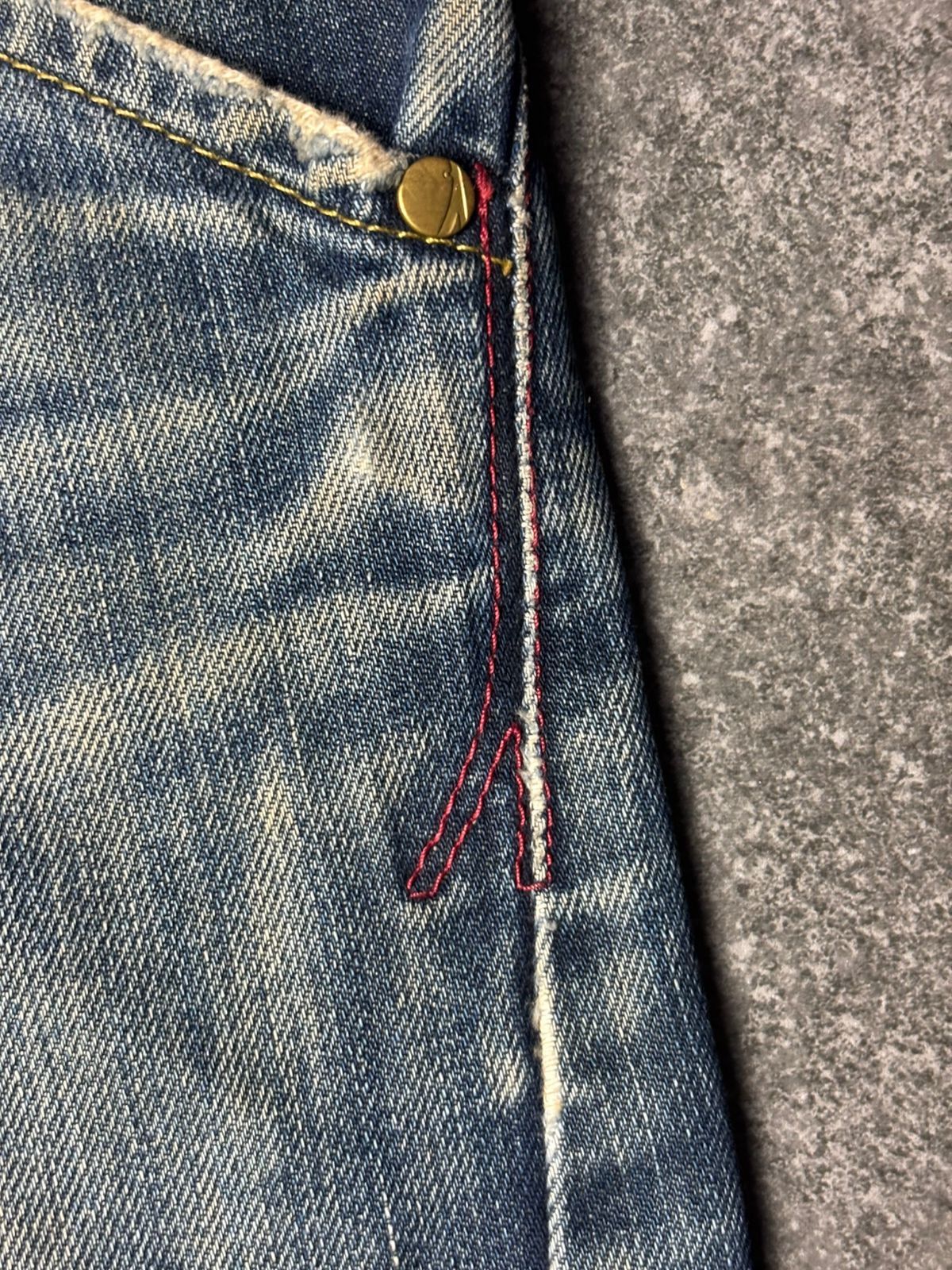 Levi's 2000s Levis Engineered Japan Twisted Jeans Size US 33 - 4 Thumbnail