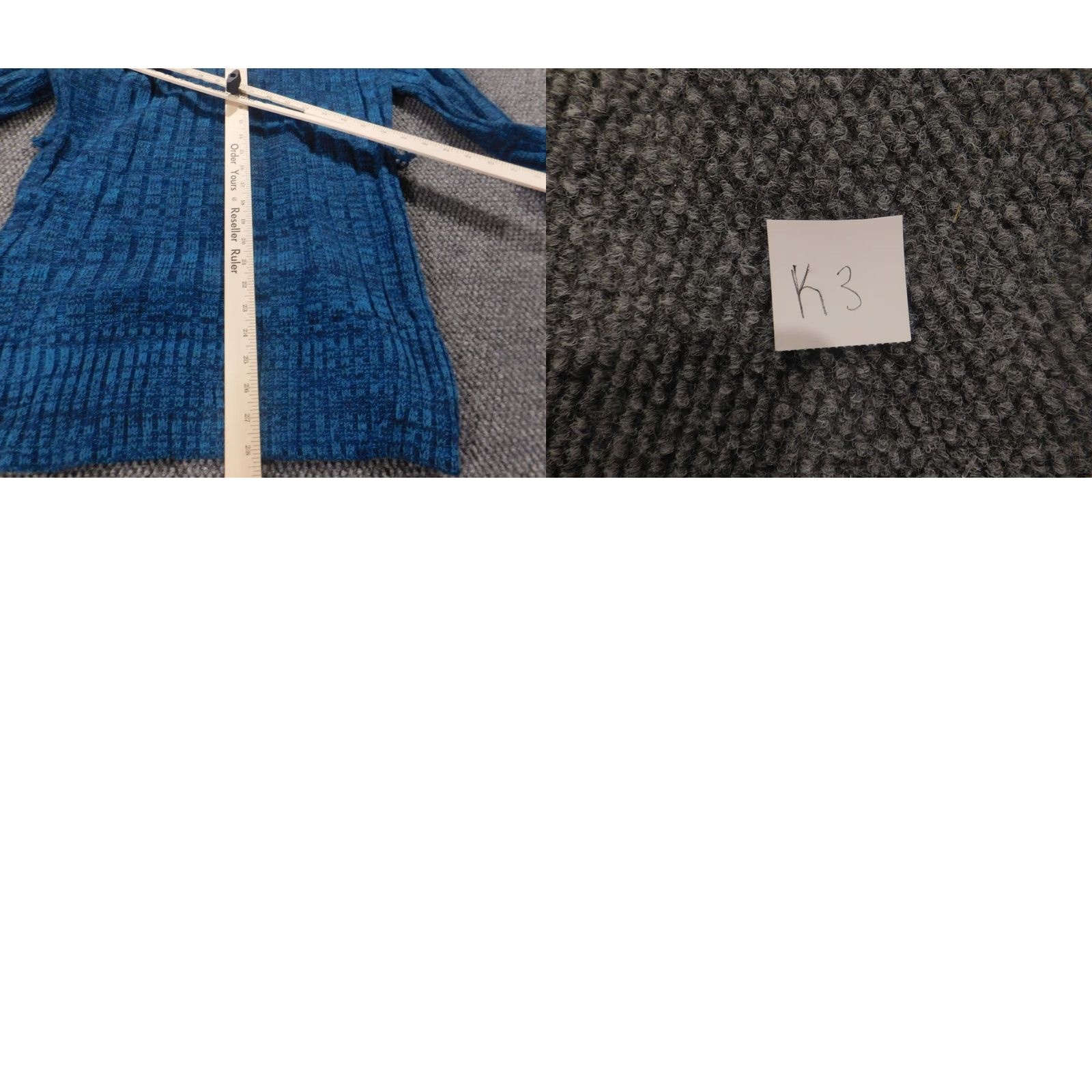 Vintage Dressbarn Womens Sweater Large Blue Pullover Round Neck Long Sleeve Knit Acrylic Stretch Regular L Blue Size L / US 10 / IT 46 - 9 Thumbnail