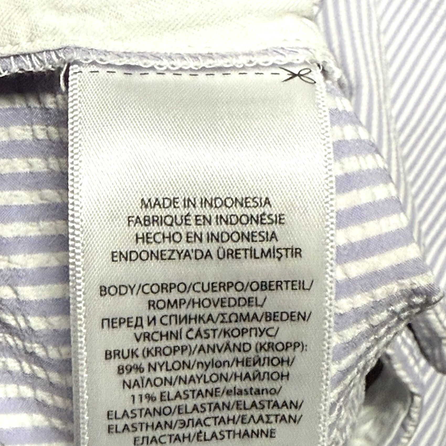 RLX Ralph Lauren VINTAGE RLX Ralph Lauren Shorts 40 Blue White Striped Seersucker Golf Stretch Preppy Size US 40 / EU 56 - 8 Thumbnail