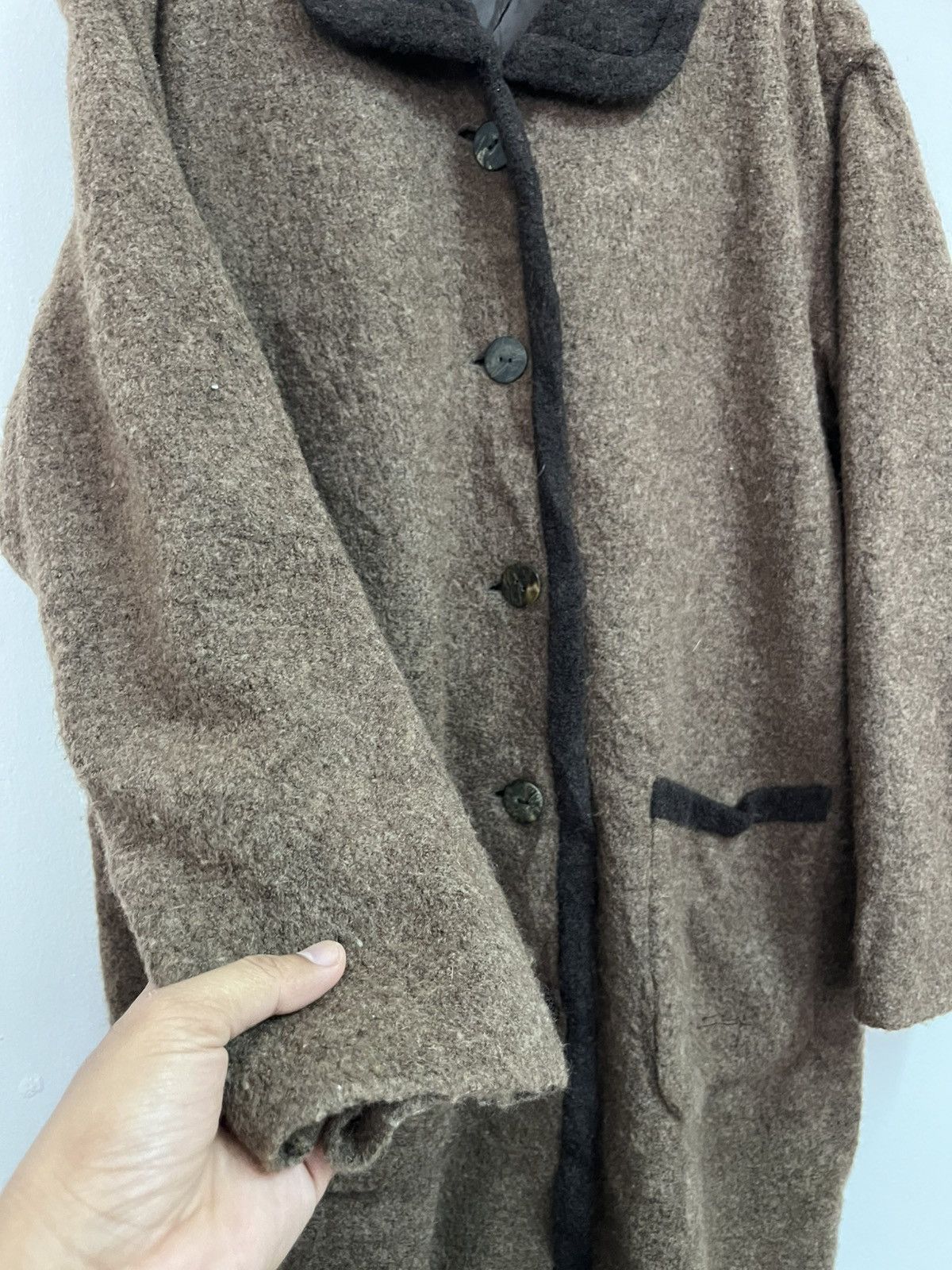 Lancel 💥CRAZY PIECE TRUE Vintage LANCEL Soft Cashmere Wool Jackets Size XL / US 12-14 / IT 48-50 - 5 Thumbnail