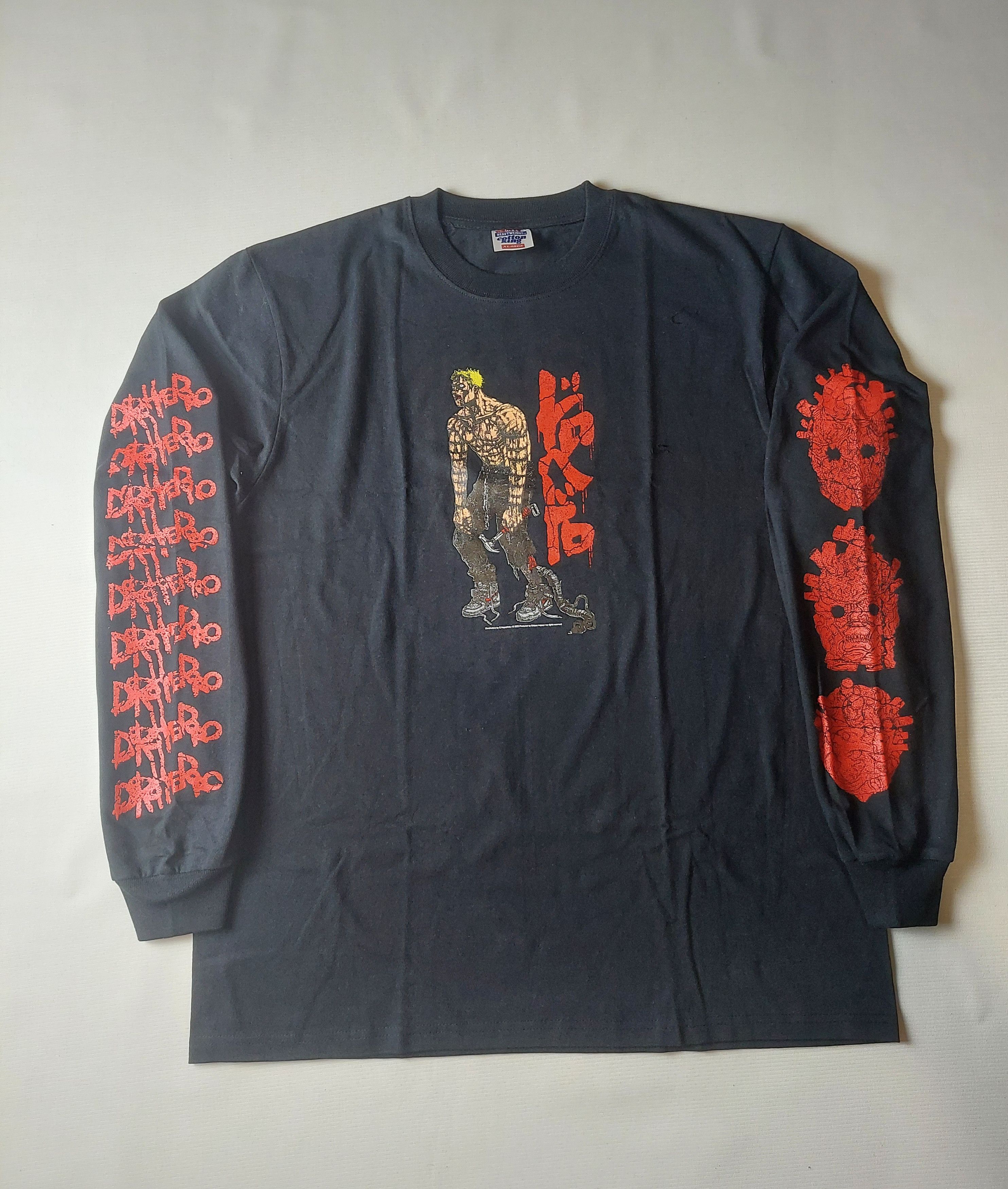 Image of Anima x Comics Dorohedoro Longsleeve in Black, Men's (Size XL)