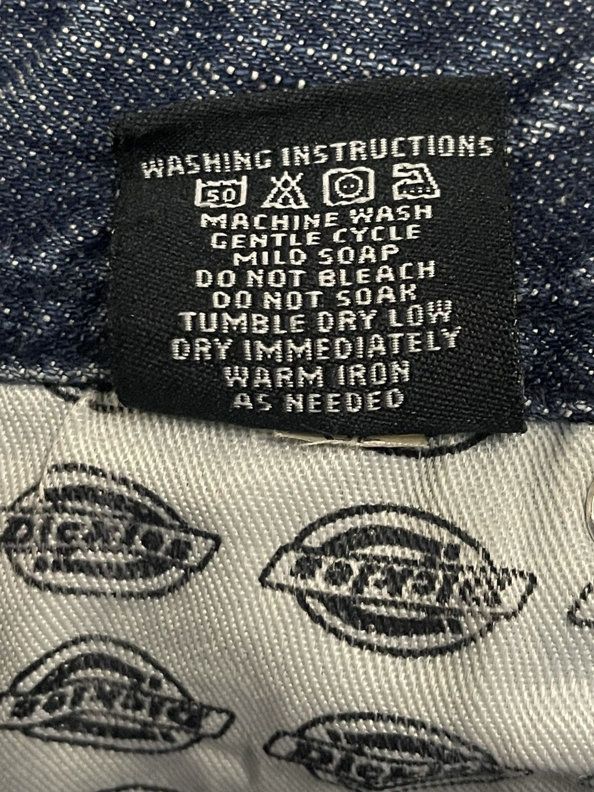 Dickies Vintage Usa Dickies Classic Blue Wash Style Jeans Size US 33 - 9 Thumbnail