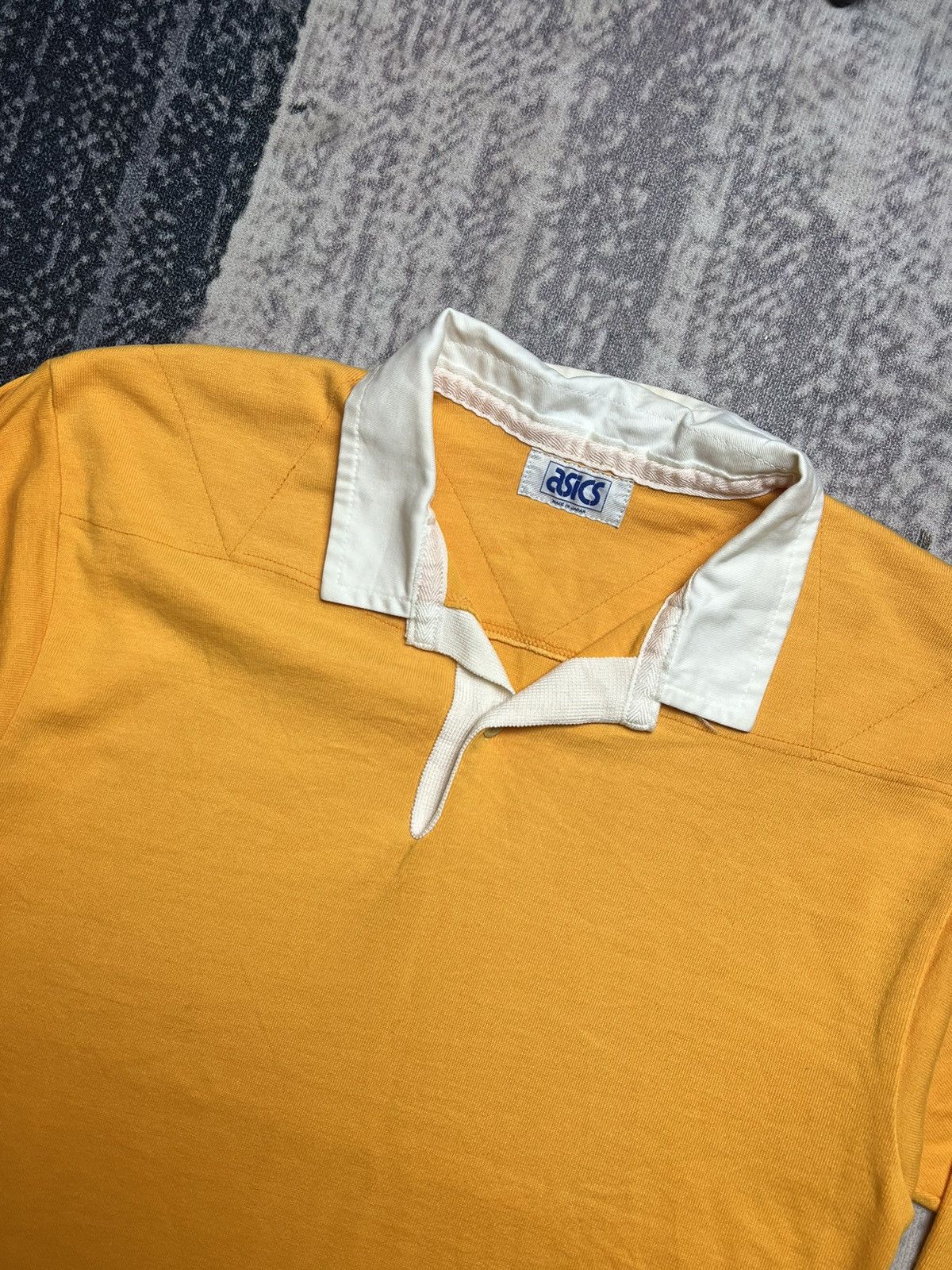 Asics Vintage Asics Rugby Polos Japan Size US S / EU 44-46 / 1 - 2 Thumbnail