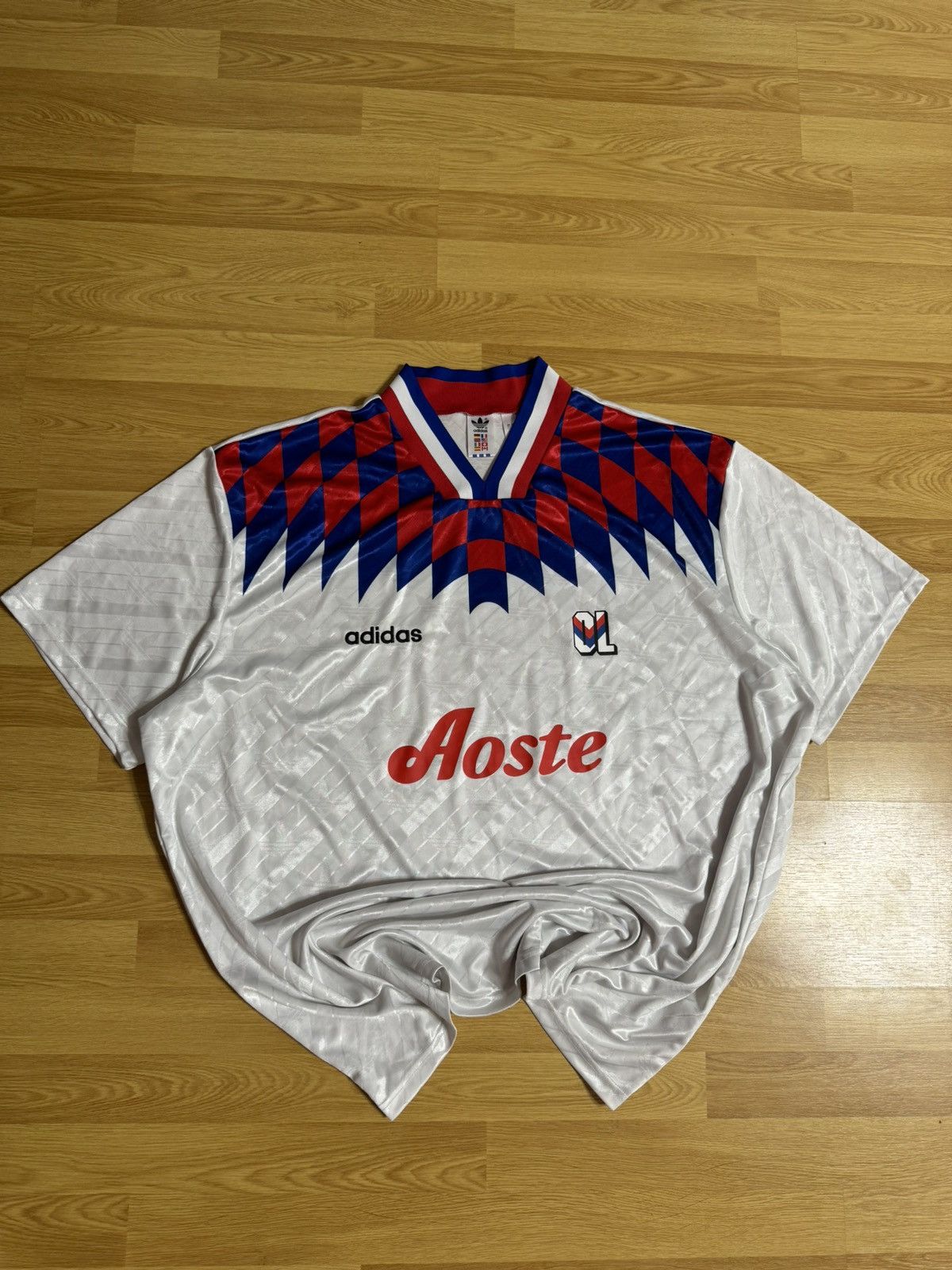 Adidas Olympique Lyonnais Retro Reissue Jersey 2023 - Adidas - 3XL Size US XXL / EU 58 / 5 - 2 Thumbnail