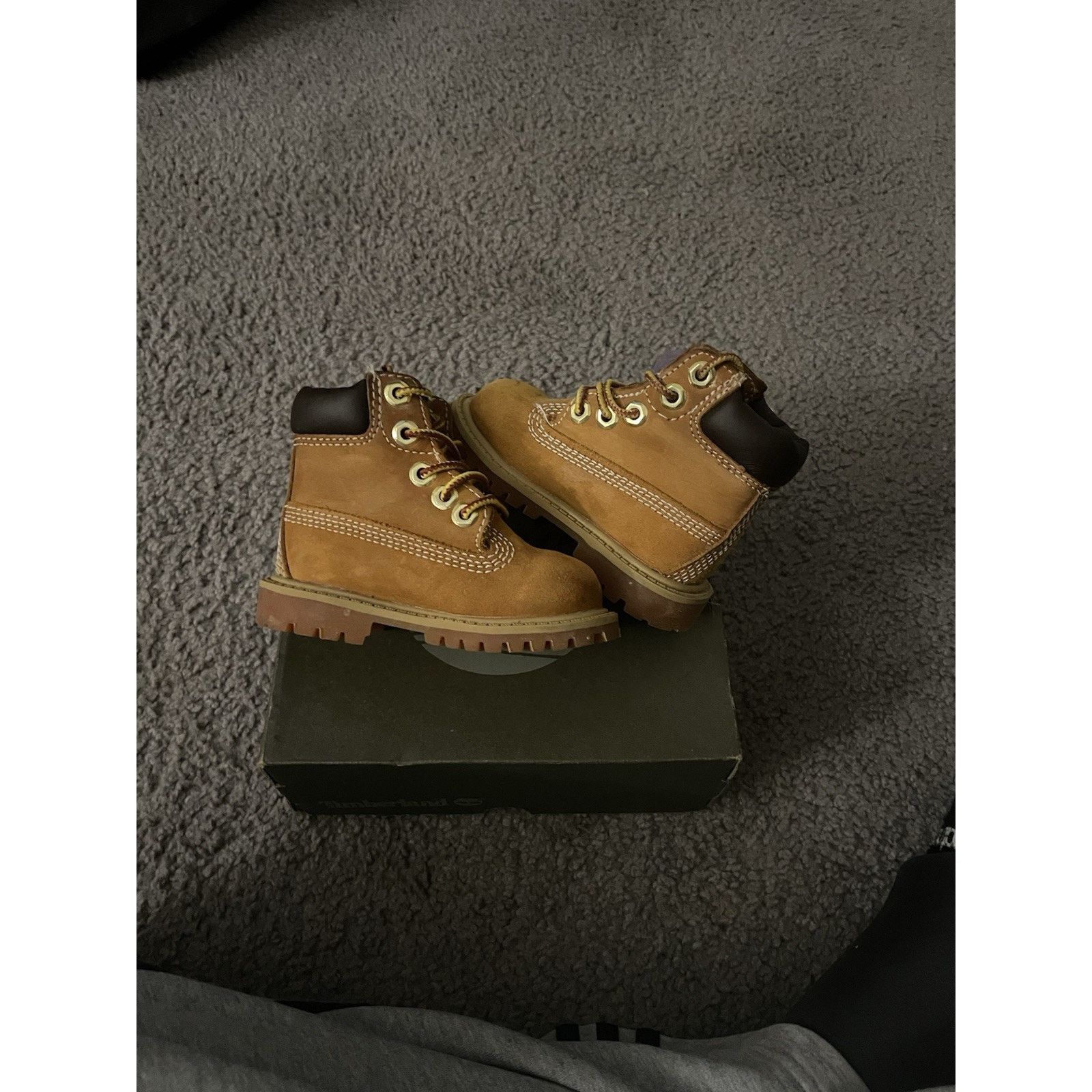Timberland Size 4c-Timberland Premium 6-Inch Waterproof Wheat Boots US Size US 5 / EU 37 - 3 Thumbnail