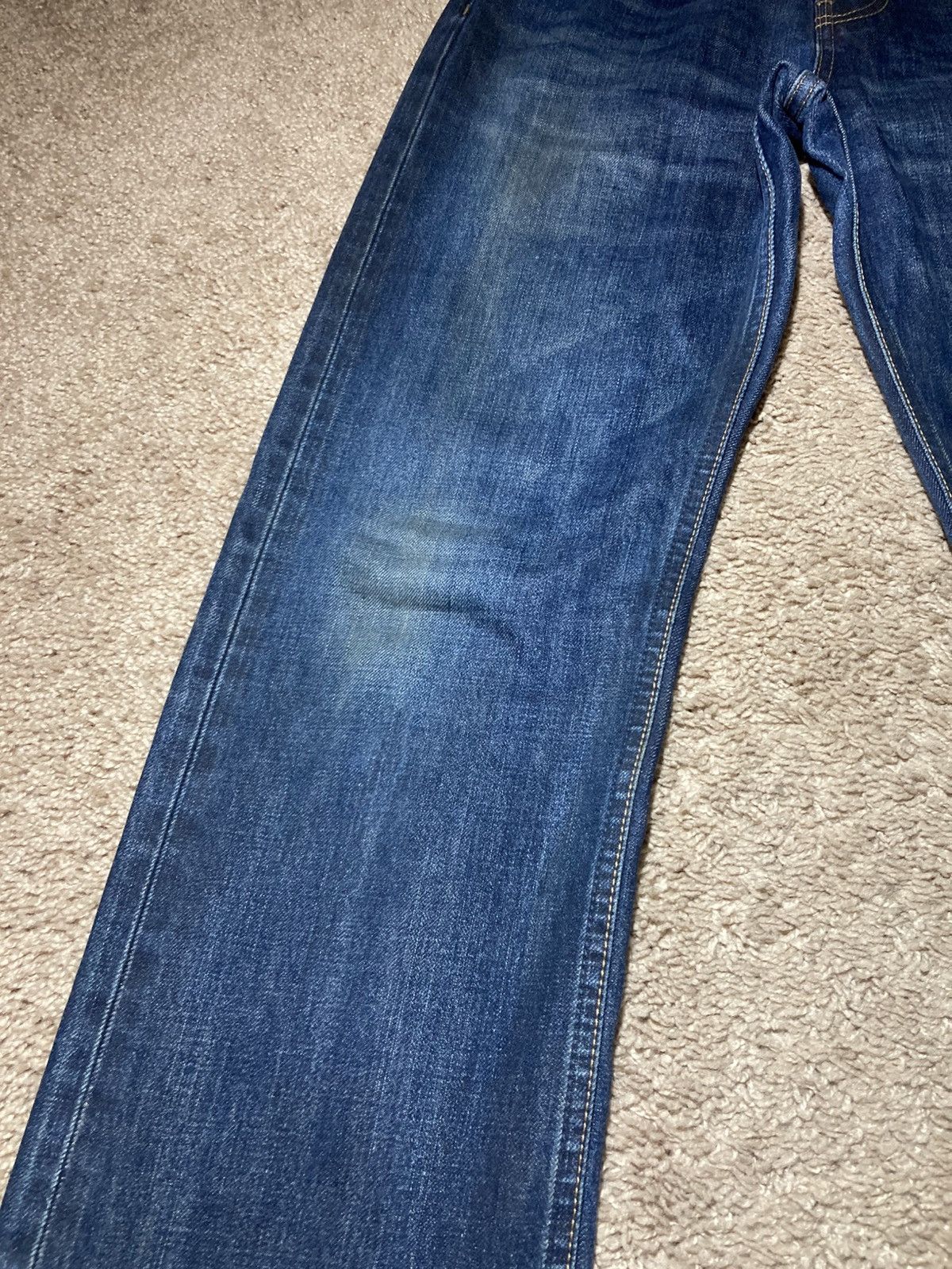 Celine AW24 Celine Indigo Dark Wash Straight Leg Kurt Jeans Hedi Size US 26 / EU 42 - 5 Thumbnail