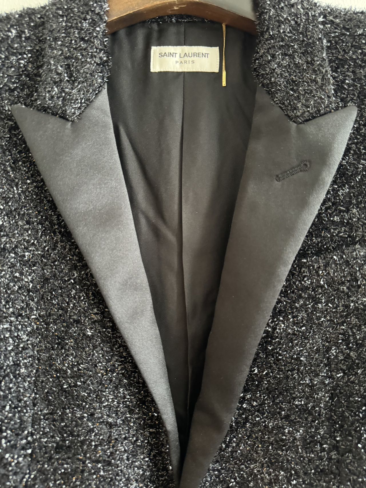 Saint Laurent Paris Saint Laurent Paris Sequins Blazer Size XS / US 0-2 / IT 36-38 - 4 Thumbnail