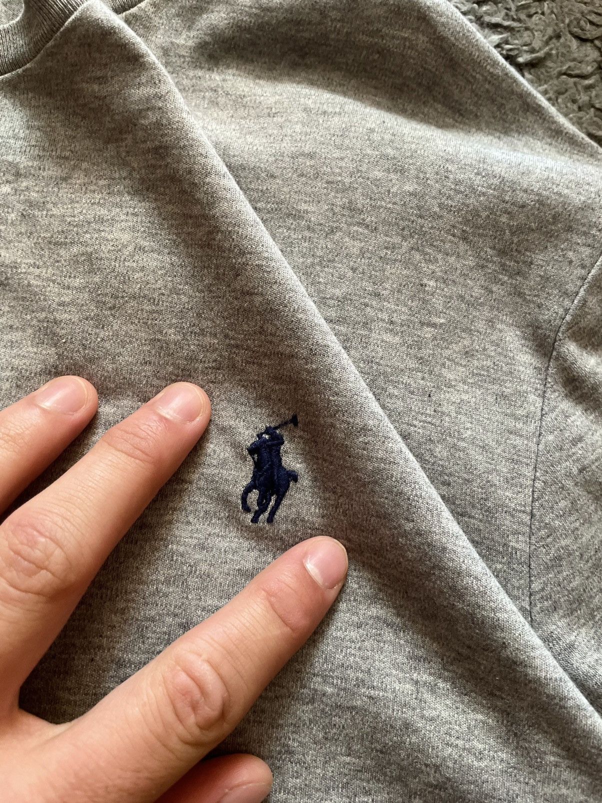 Polo Ralph Lauren × Vintage Polo Ralph Lauren Long-Sleeve Streetwear Vintage Basic Logo Size US XL / EU 56 / 4 - 8 Thumbnail