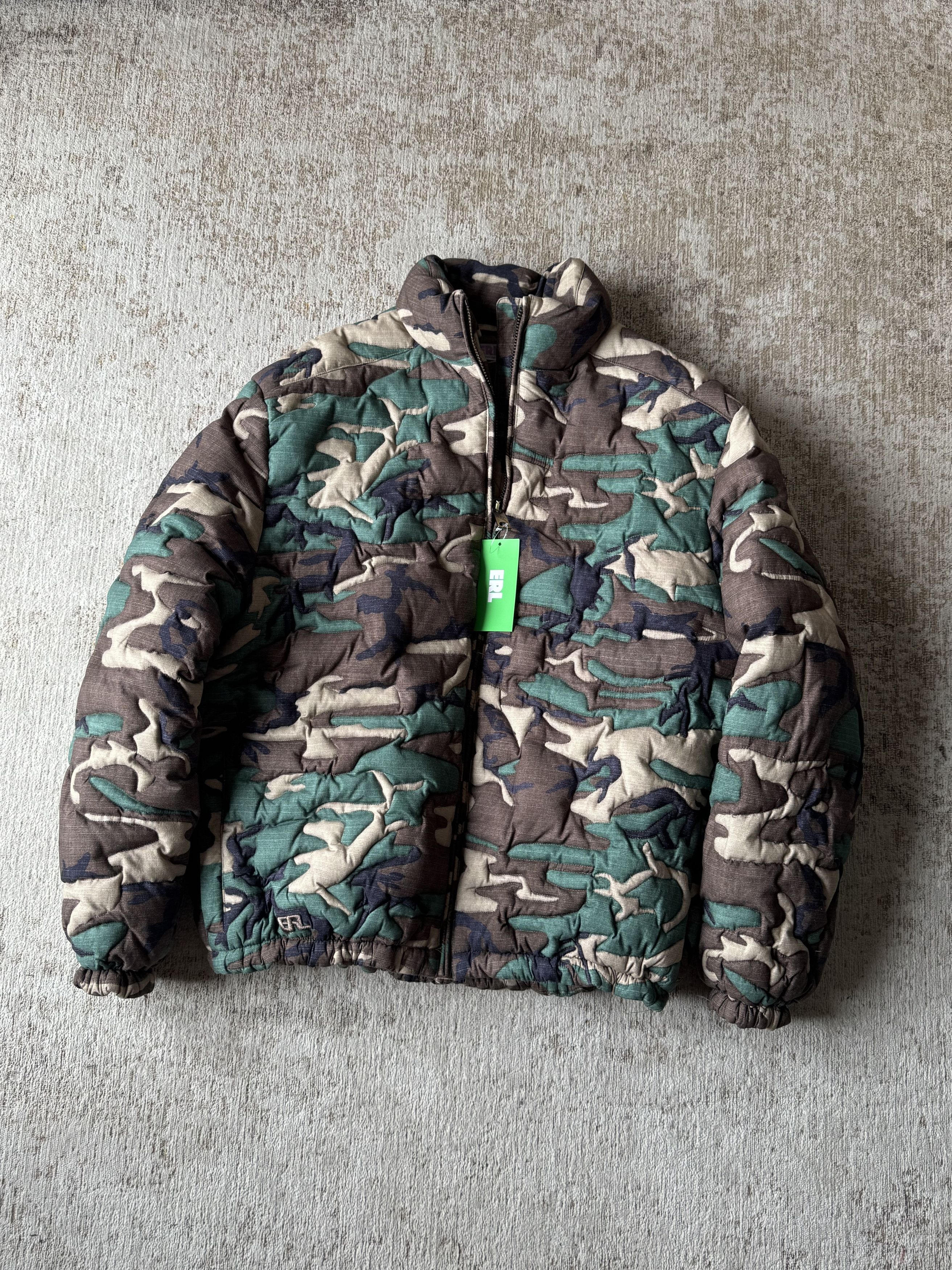 ERL ERL Camouflage Quilted Down Jacket | Size S Size US S / EU 44-46 / 1 - 1 Thumbnail