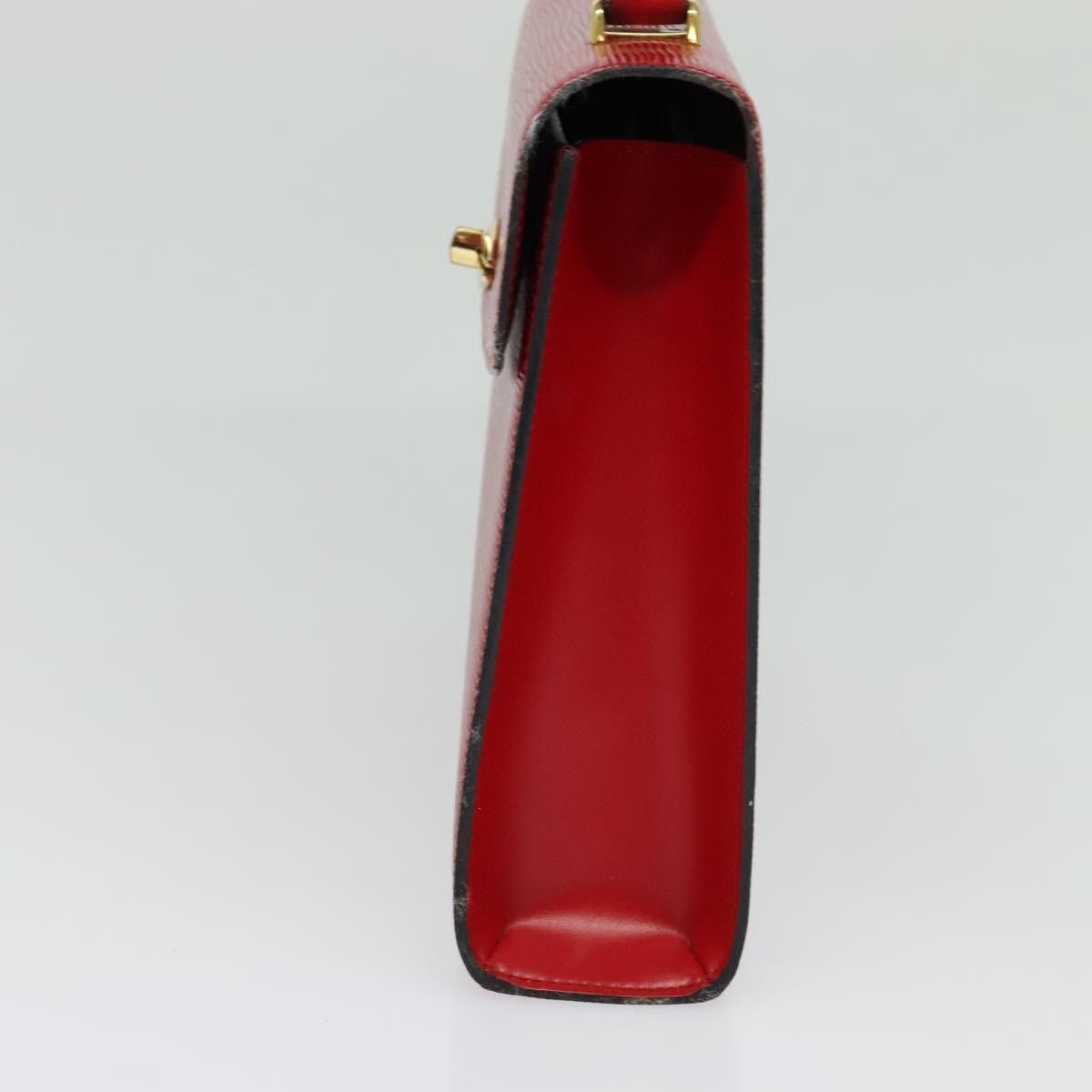 Louis Vuitton LOUIS VUITTON Epi Malesherbes Hand Bag Red M52377 Size ONE SIZE - 4 Thumbnail