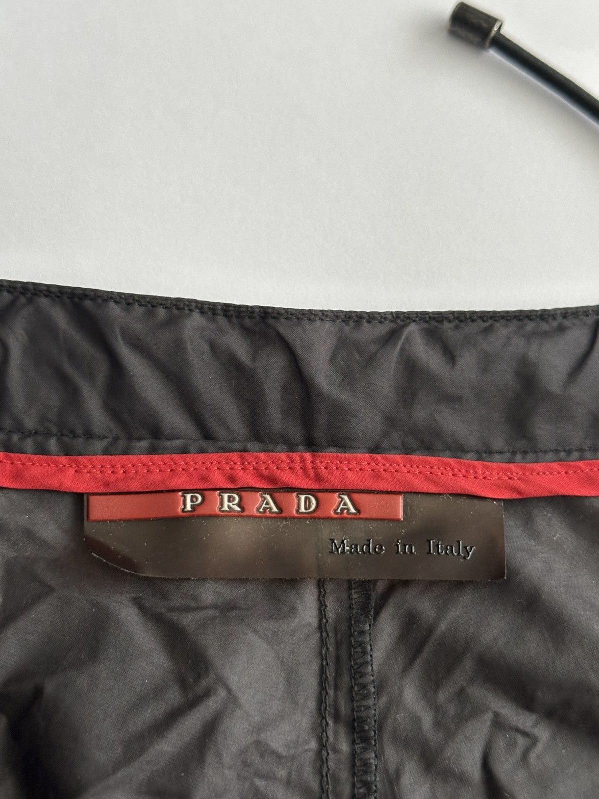 Prada Prada SS00 Side Stripe Nylon Shorts Size US 28 / EU 44 - 6 Thumbnail