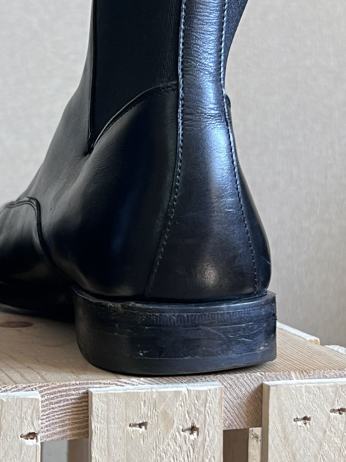 Gucci Gucci Leather Black Chelsea Boots size us 7.5 Size US 7.5 / EU 40-41 - 8 Thumbnail