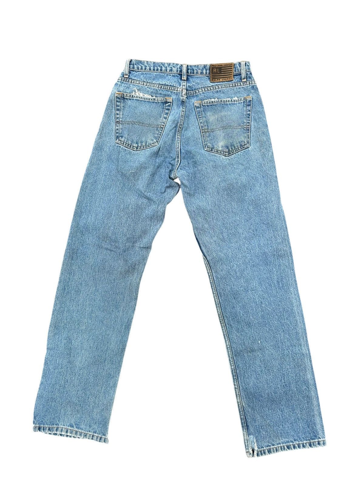Japanese Brand × Kapital × Vintage Vintage Ralph Lauren Polo Distressed Denim Jeans Size US 29 - 10 Thumbnail