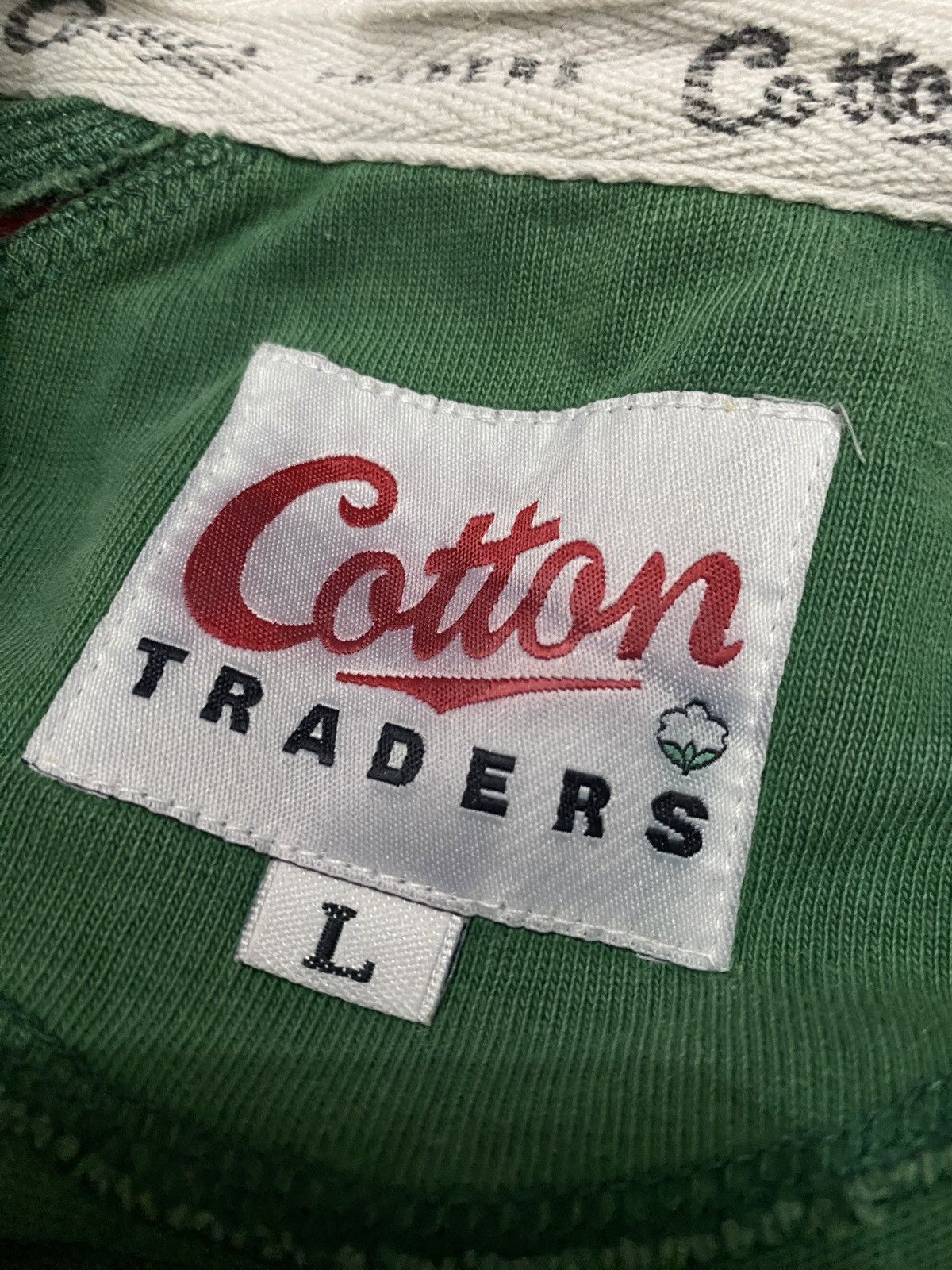 Cotton Traders 🔥Offer🔥Cotton Trader Bradstone Leicester Tiger Long sleeve Size US L / EU 52-54 / 3 - 13 Thumbnail