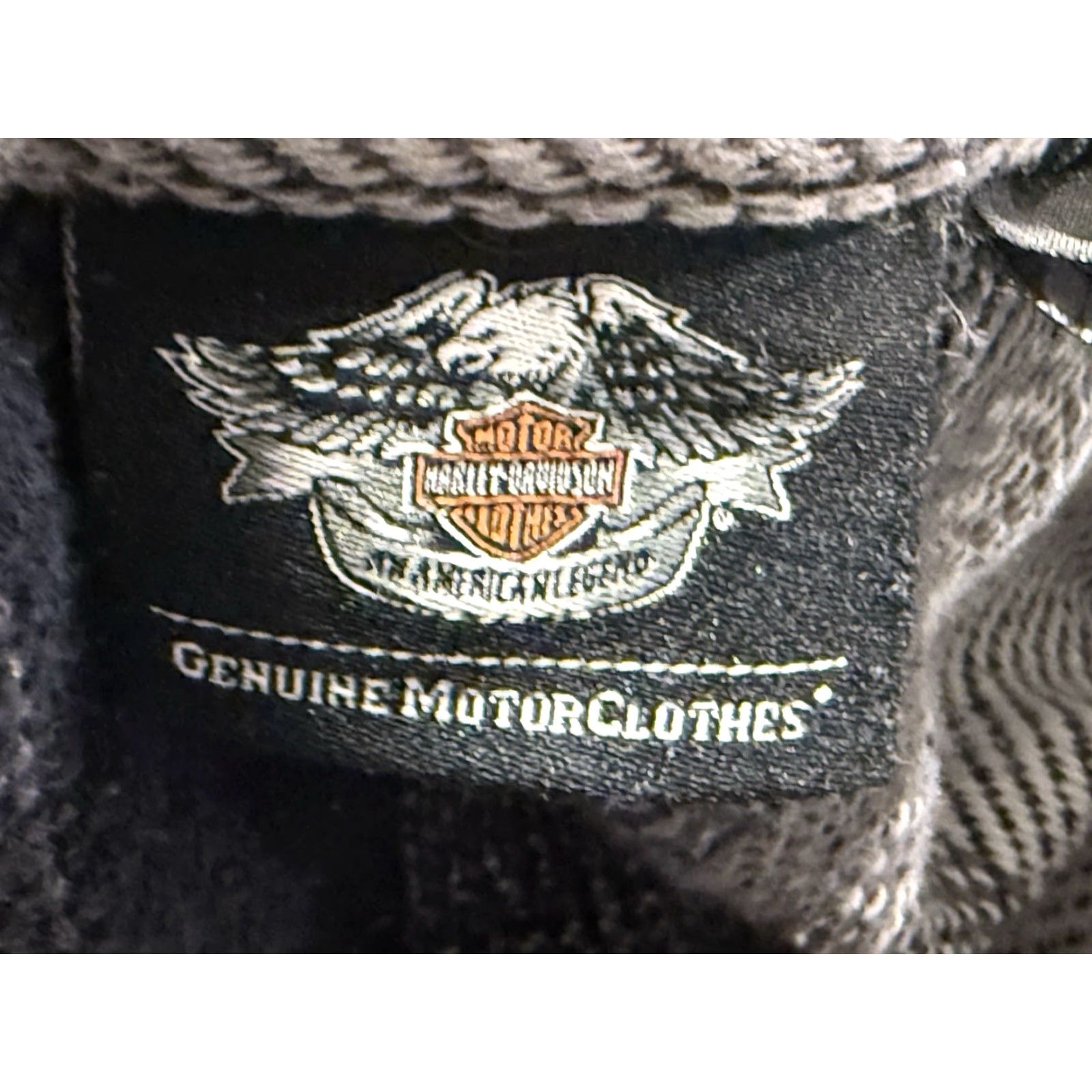 Harley Davidson VINTAGE Harley Davidson Men's Shirt Jacket Shacket Cotton Plaid 3XL Biker Motorcycle Winter Fall Spring Size US XXL / EU 58 / 5 - 6 Thumbnail