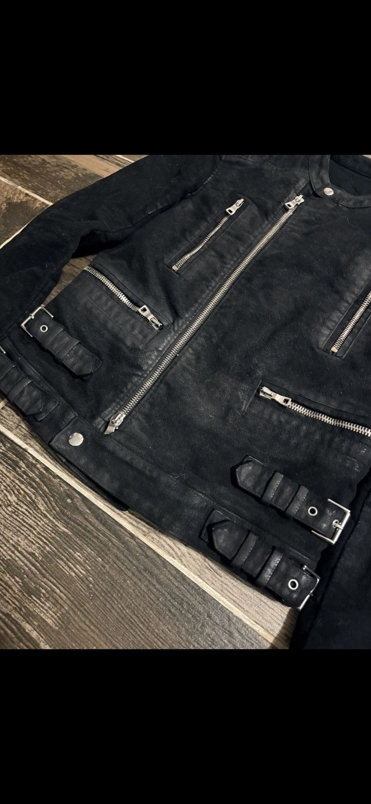 Balmain Balmain FW14 Motto Moleskin Jacket Size US S / EU 44-46 / 1 - 3 Thumbnail