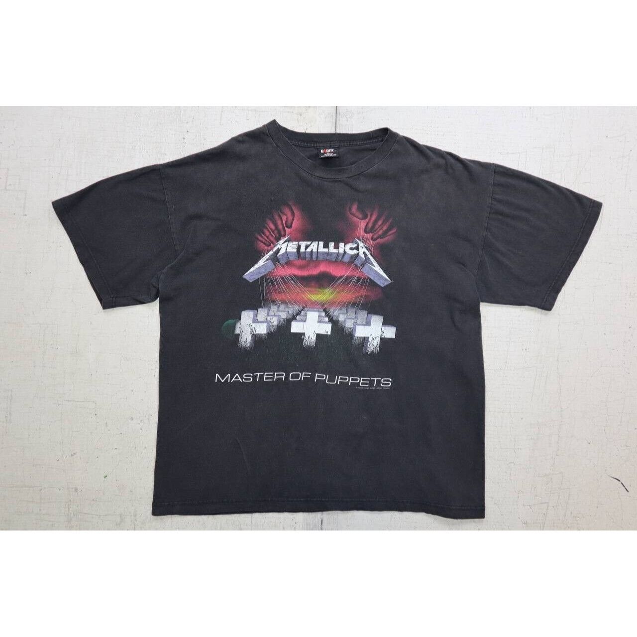 Giant Vintage 90s Metallica Master Of Puppets 1994 Giant Tag XL Size US XL / EU 56 / 4 - 2 Thumbnail