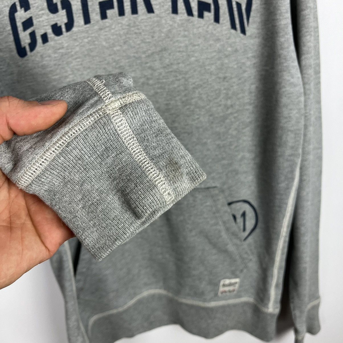 G-Star G-Star Raw Avant Garde Sweatshirt Y2K Men’s Size M Gray Top Size US M / EU 48-50 / 2 - 7 Thumbnail